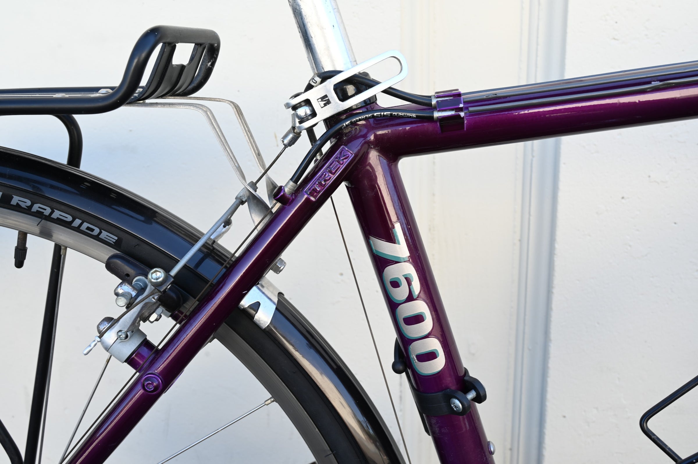 Trek Metro Track 7600 Commuter Hybrid with Fenders, Rear Rack