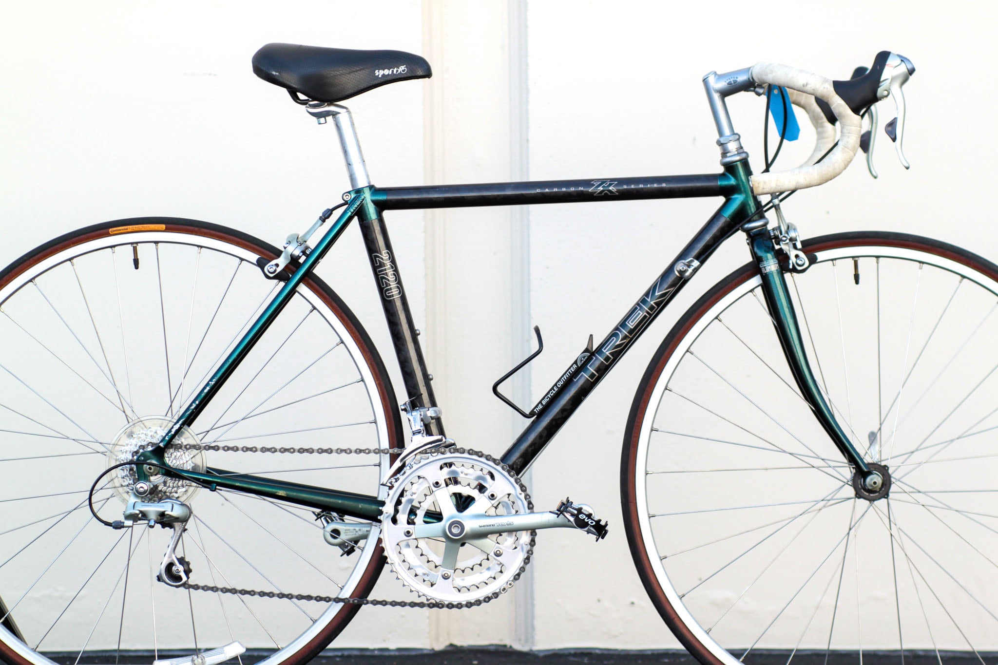 Trek 2120 ZX Carbon/Alloy Road Bike with Shimano 105 Triple green