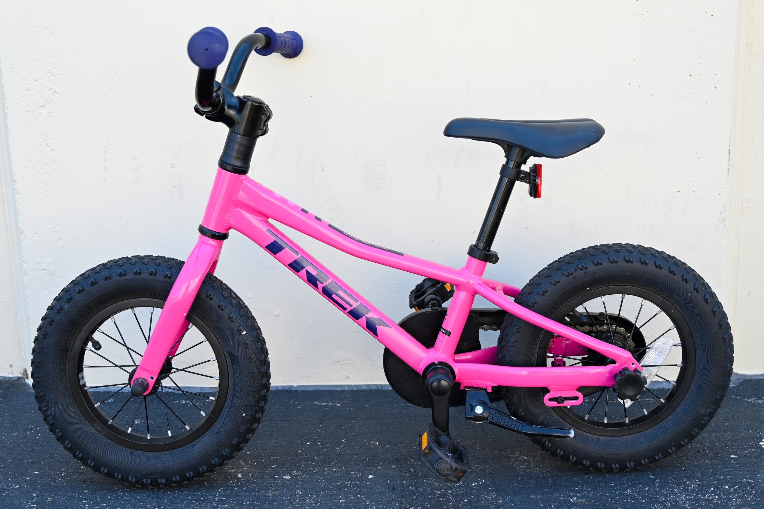 Trek Precaliber 12 Coaster Girl's Bike with 12 Wheels, Wide Tires