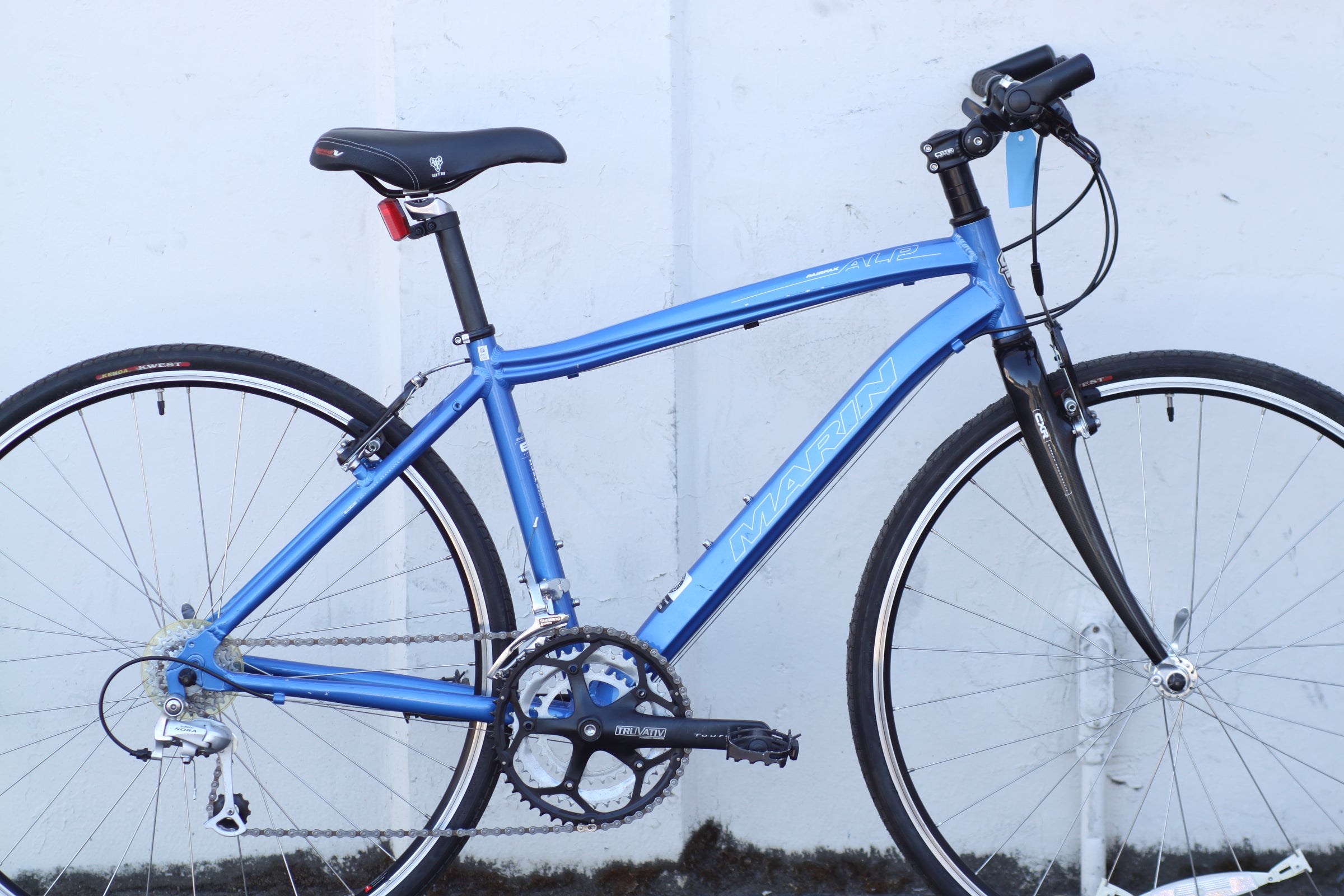 Marin Fairfax ALP Commuter Hybrid with Carbon Fork blue - FWJD