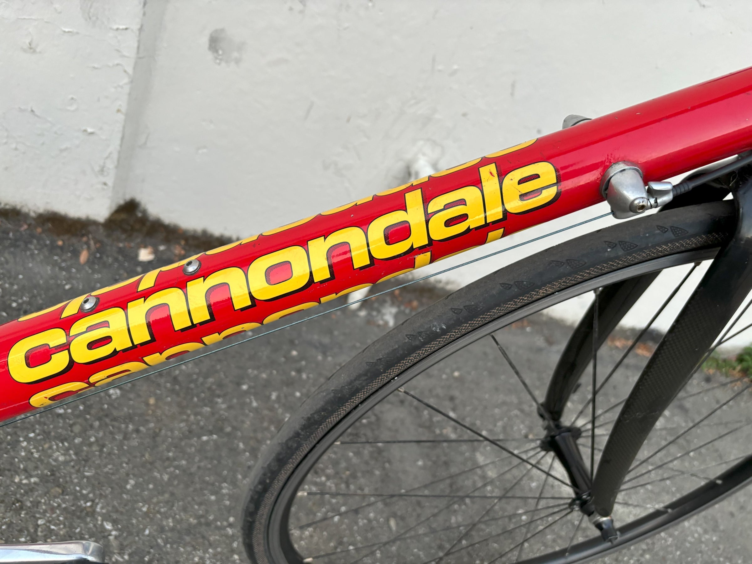 Cannondale Saeco CAD3 R4000 Team Edition Road Bike 60cm red - ATSS