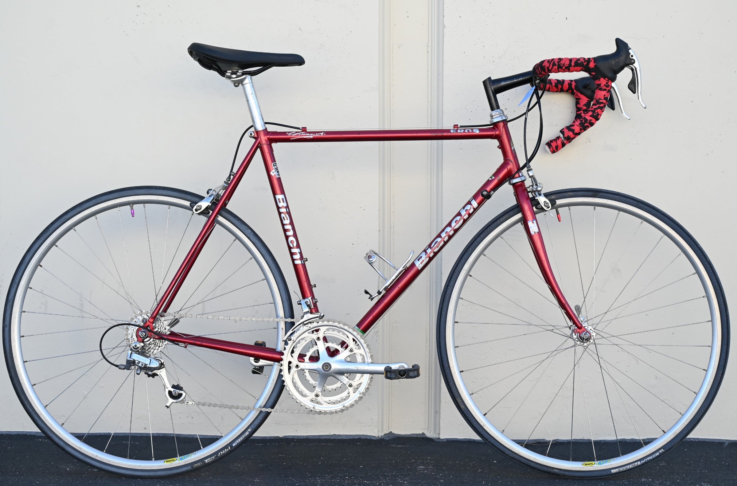 Bianchi Eros Dedacciai Steel Vintage Road Bike with Campagnolo