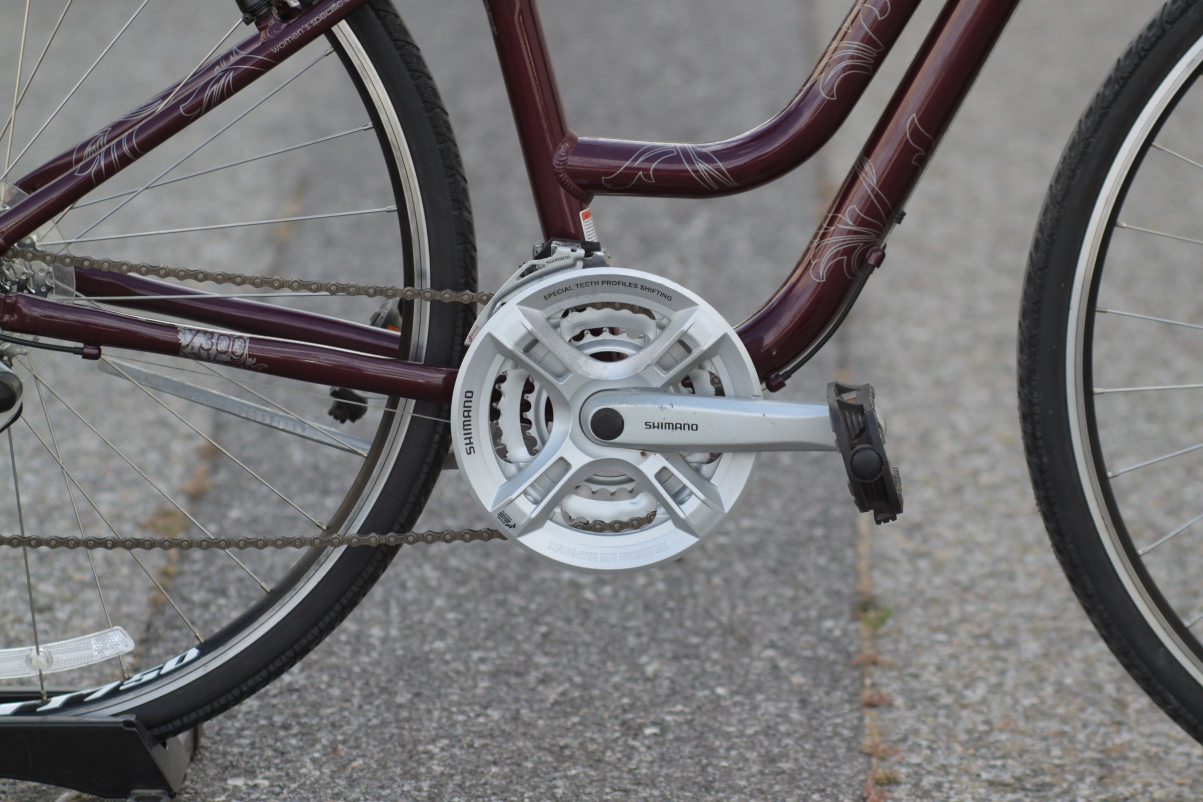 Trek 7300 WSD Low Step Thru Commuter Hybrid Bike 16/41cm purple - QDIO | Used Bikes for Sale - Silicon Valley Bicycle Exchange - Bay Area Trek 7300 WSD Low Step Thru Commuter Hybrid Bike 16/41cm purple - QDIO | Used Bikes for Sale - Silicon Valley Bicycle Exchange - Bay Area