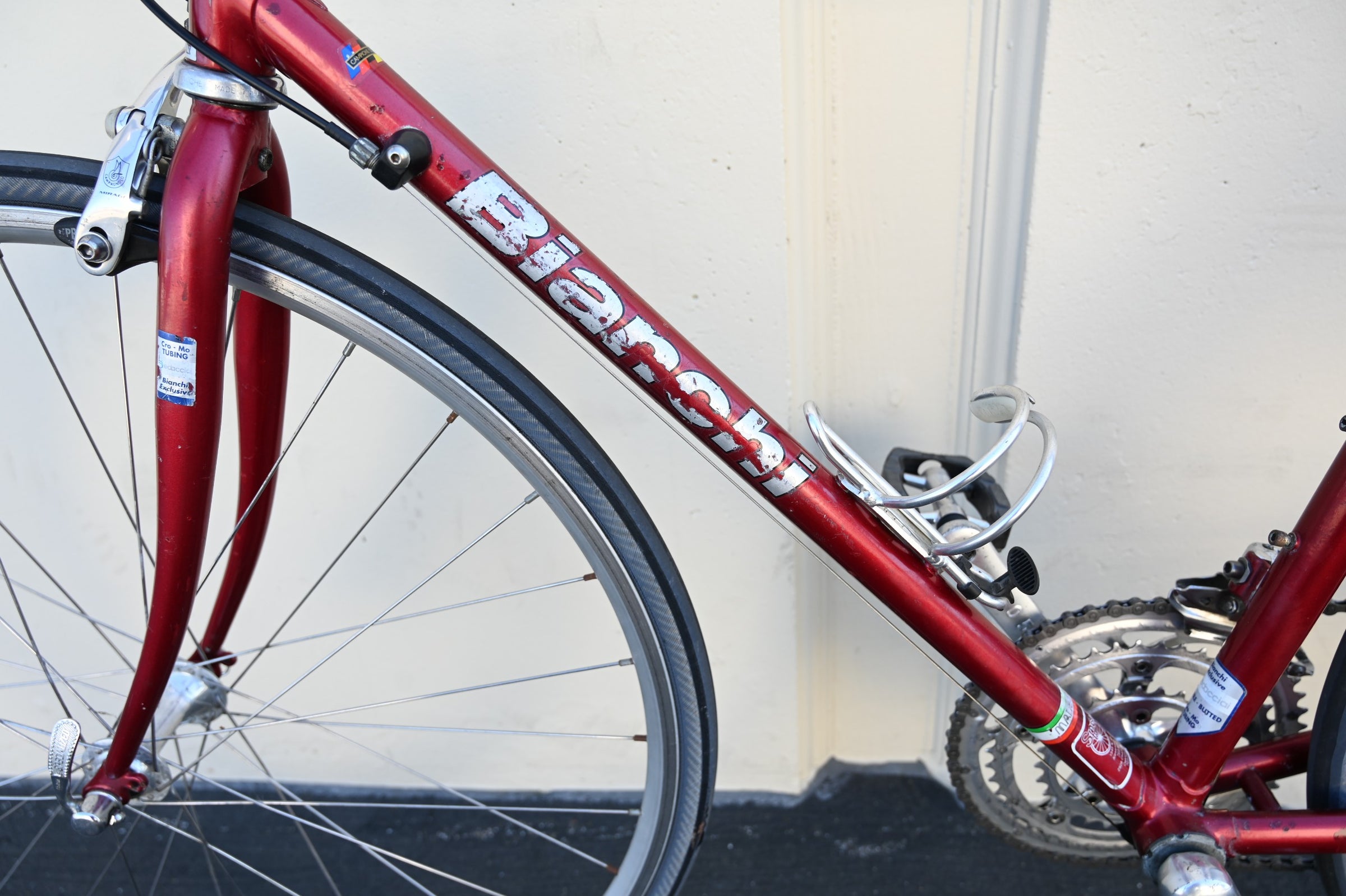 Bianchi Eros Dedacciai Steel Vintage Road Bike with Campagnolo