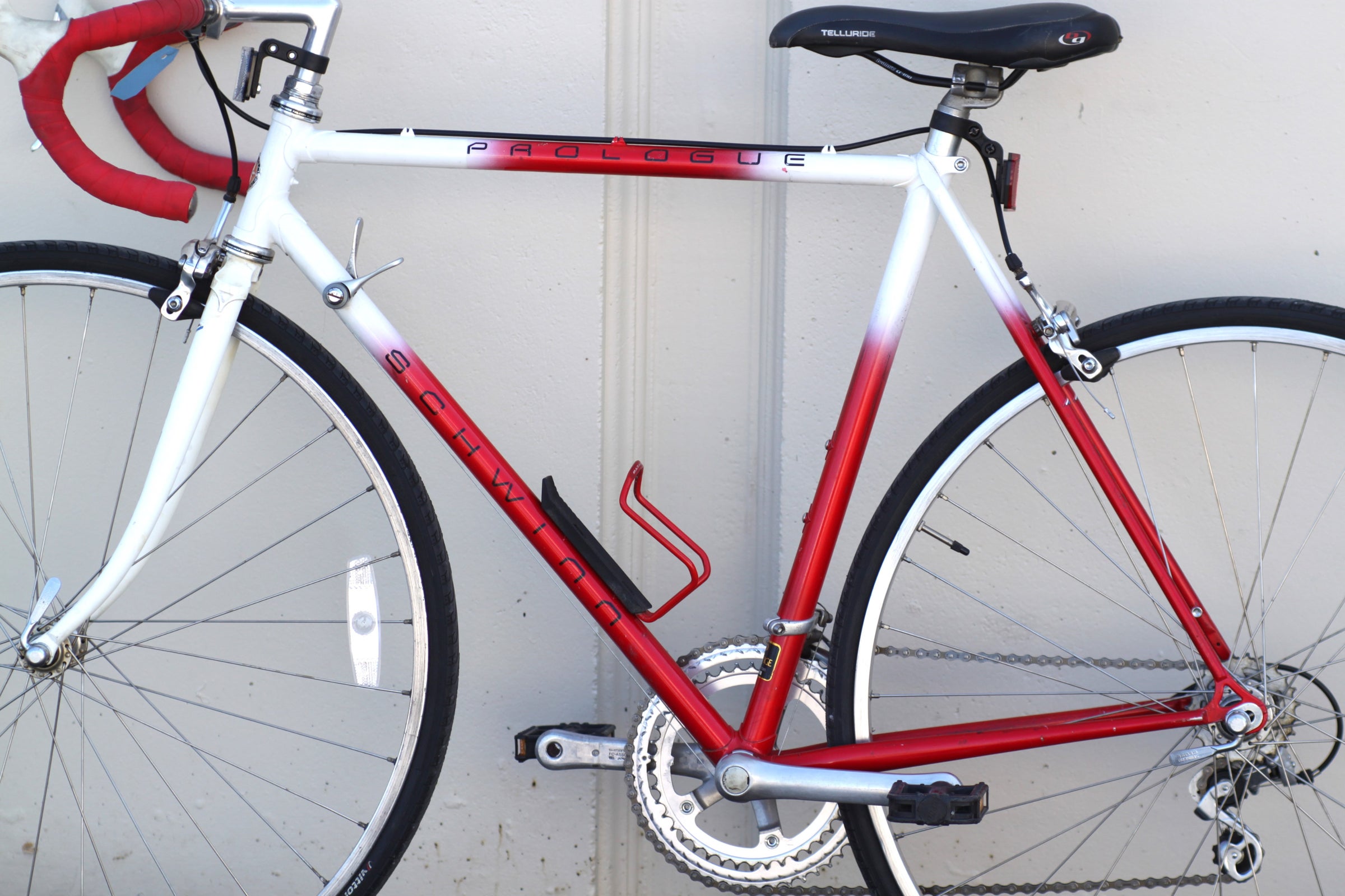 SCHWINN PRELUDE ロードバイク BB white 1987 Schwinn Prelude Touring Road Bike Large 59cm Columbus Steel