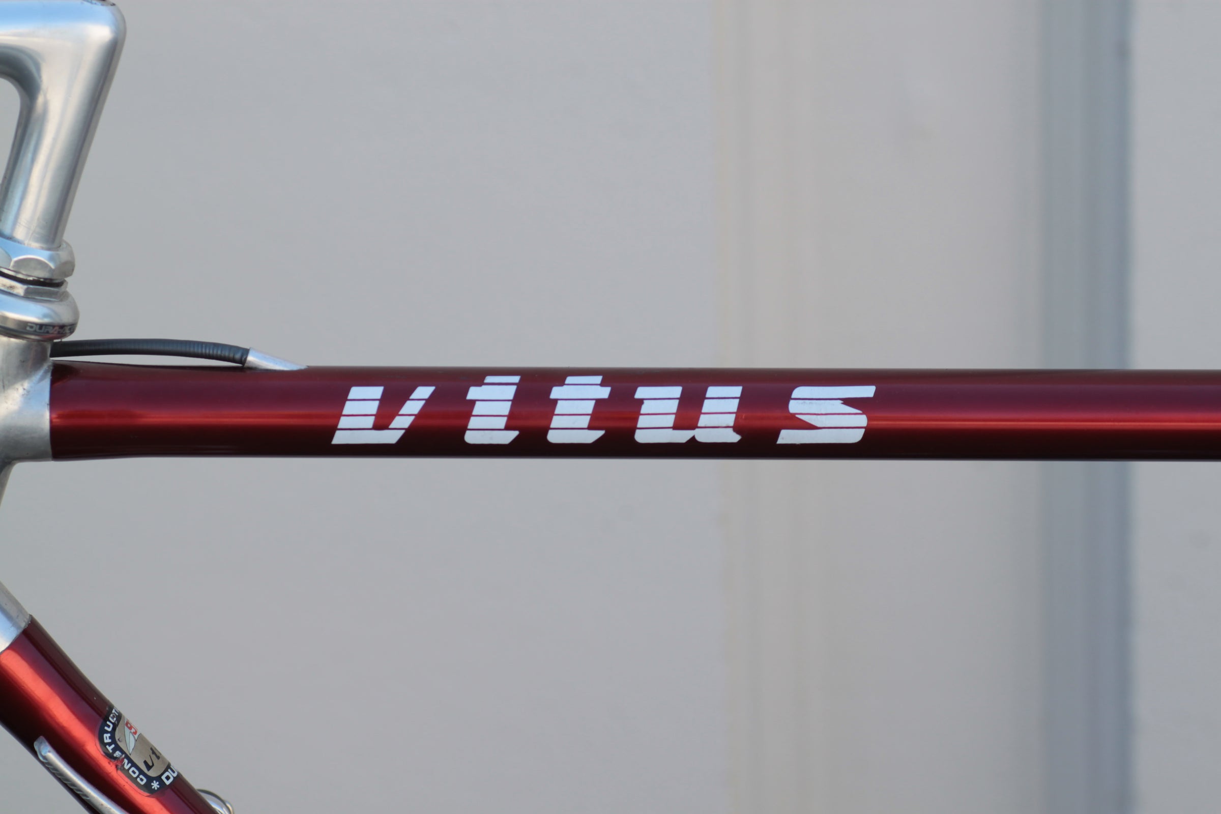Vitus Dural 979 Vintage Aluminum Road Bike with Full Dura-Ace red