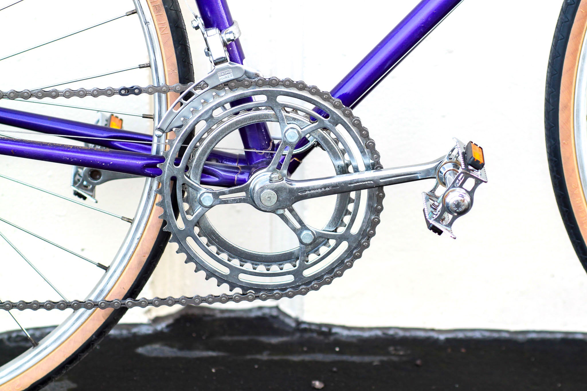 Gitane Service Course Vintage Lugged Steel Road Bike purple - MDVG