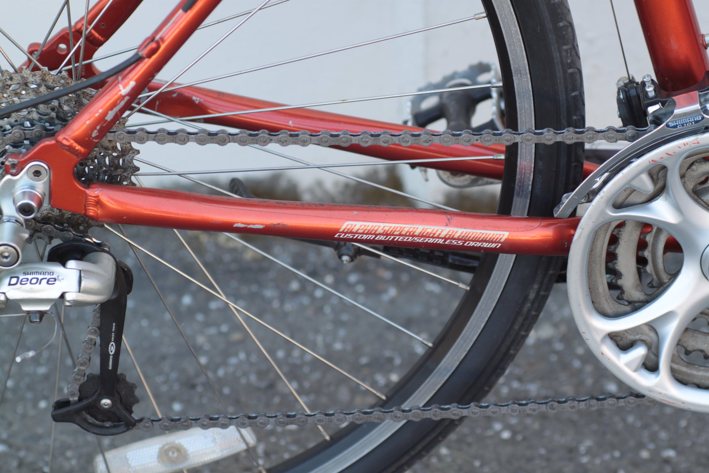 Trek 7.3 FX Commuter Hybrid with 700x35c Tires orange - CIUP