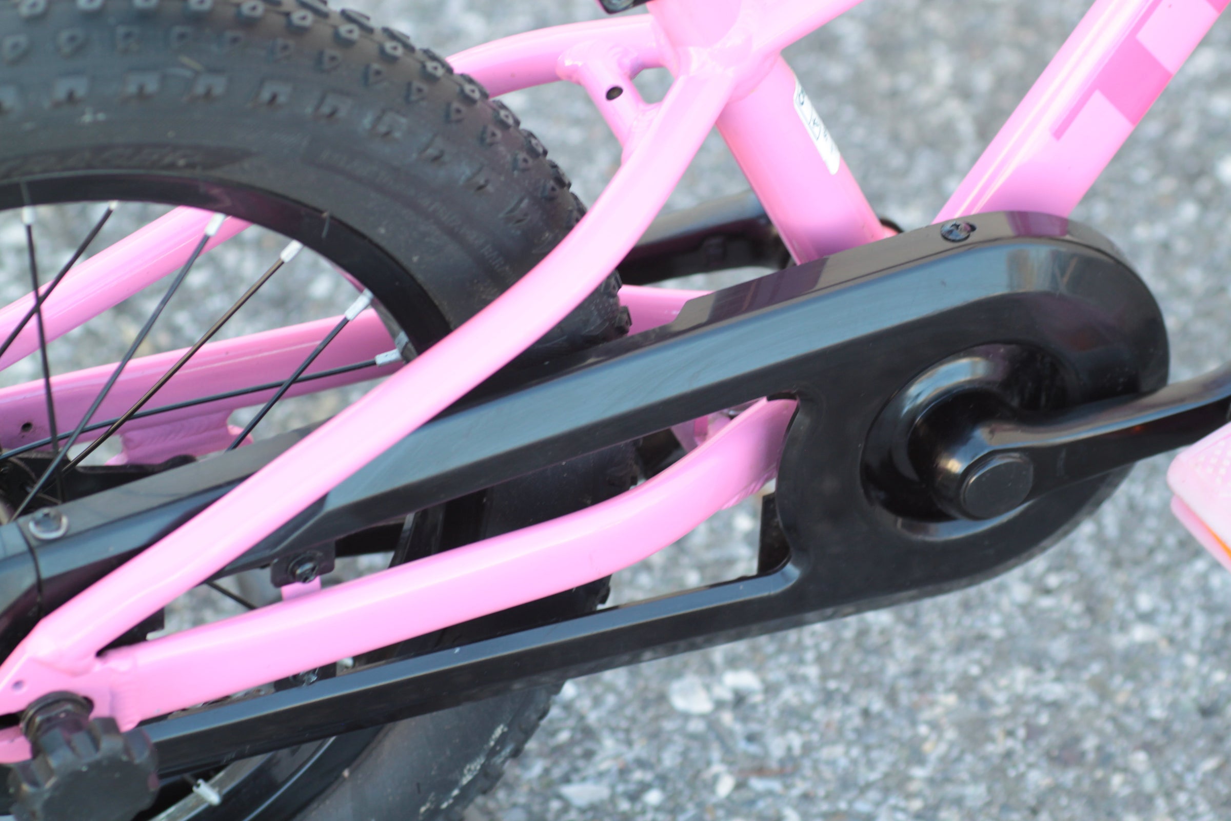Trek Precaliber 16 Kid's Bike with 16” Wheels, Wide Tires pink