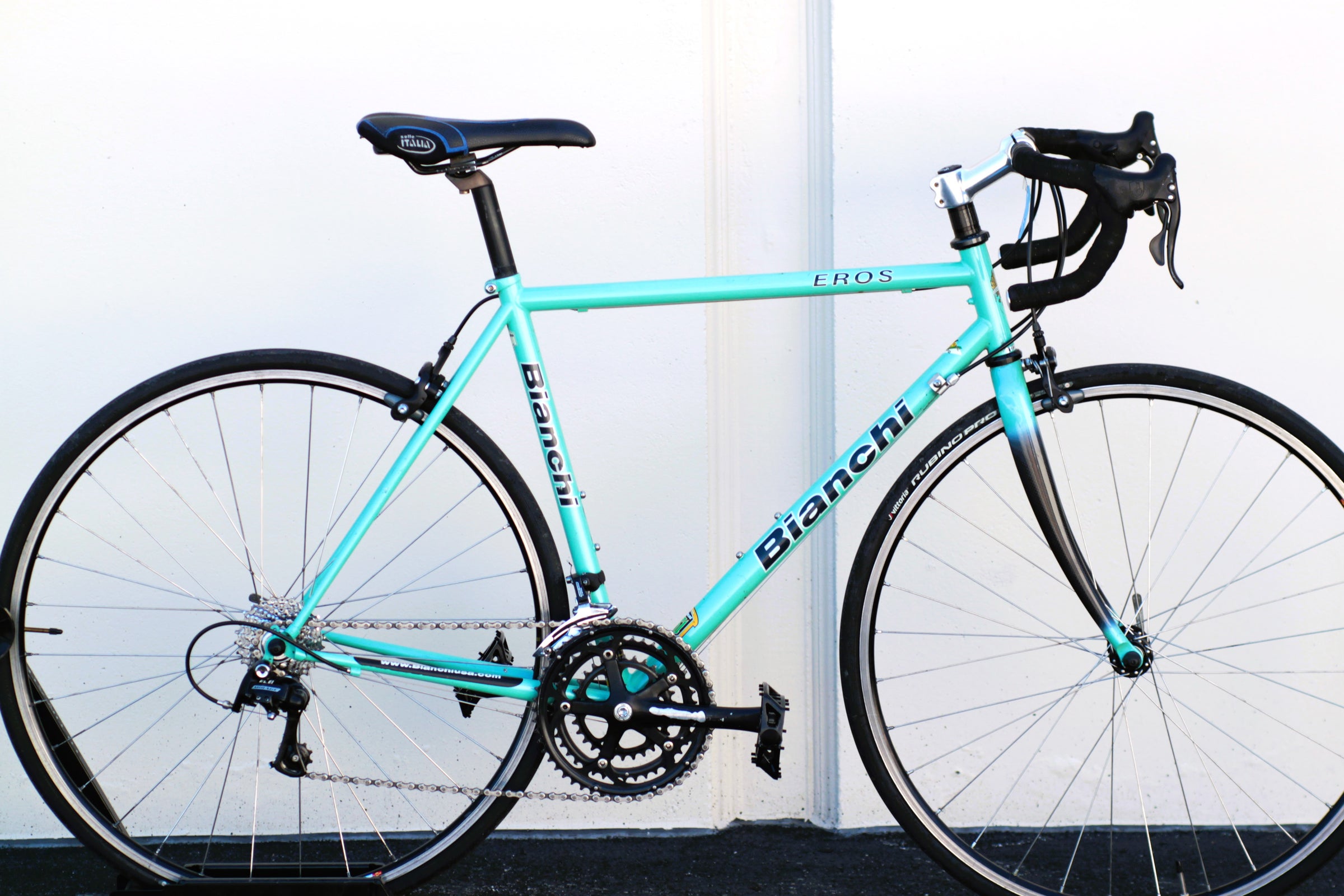 Bianchi Eros Reynolds 631 Steel Road Bike with Carbon Fork & Campy
