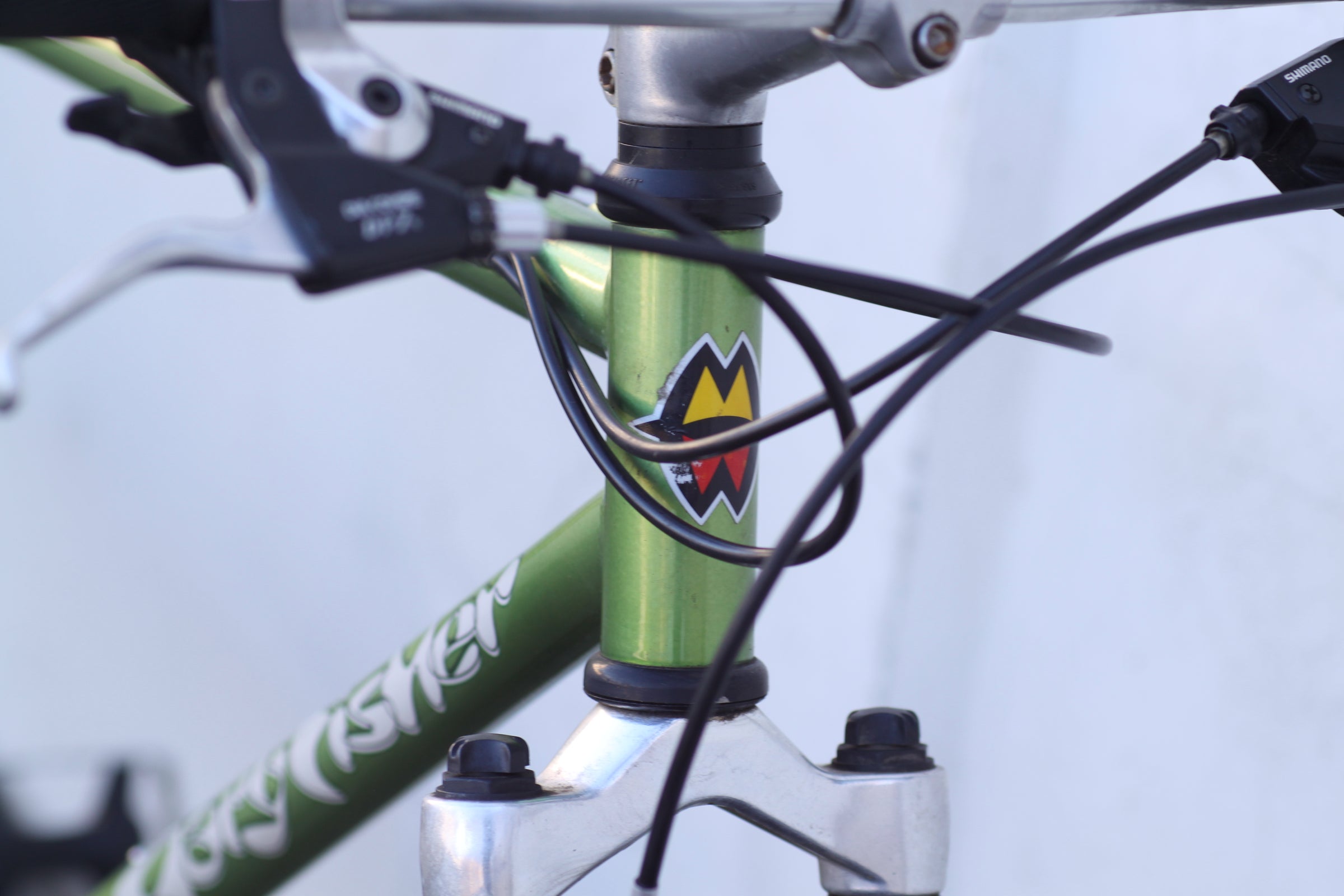 Gary Fisher Aquila Classic Steel MTB with New Front Tire green