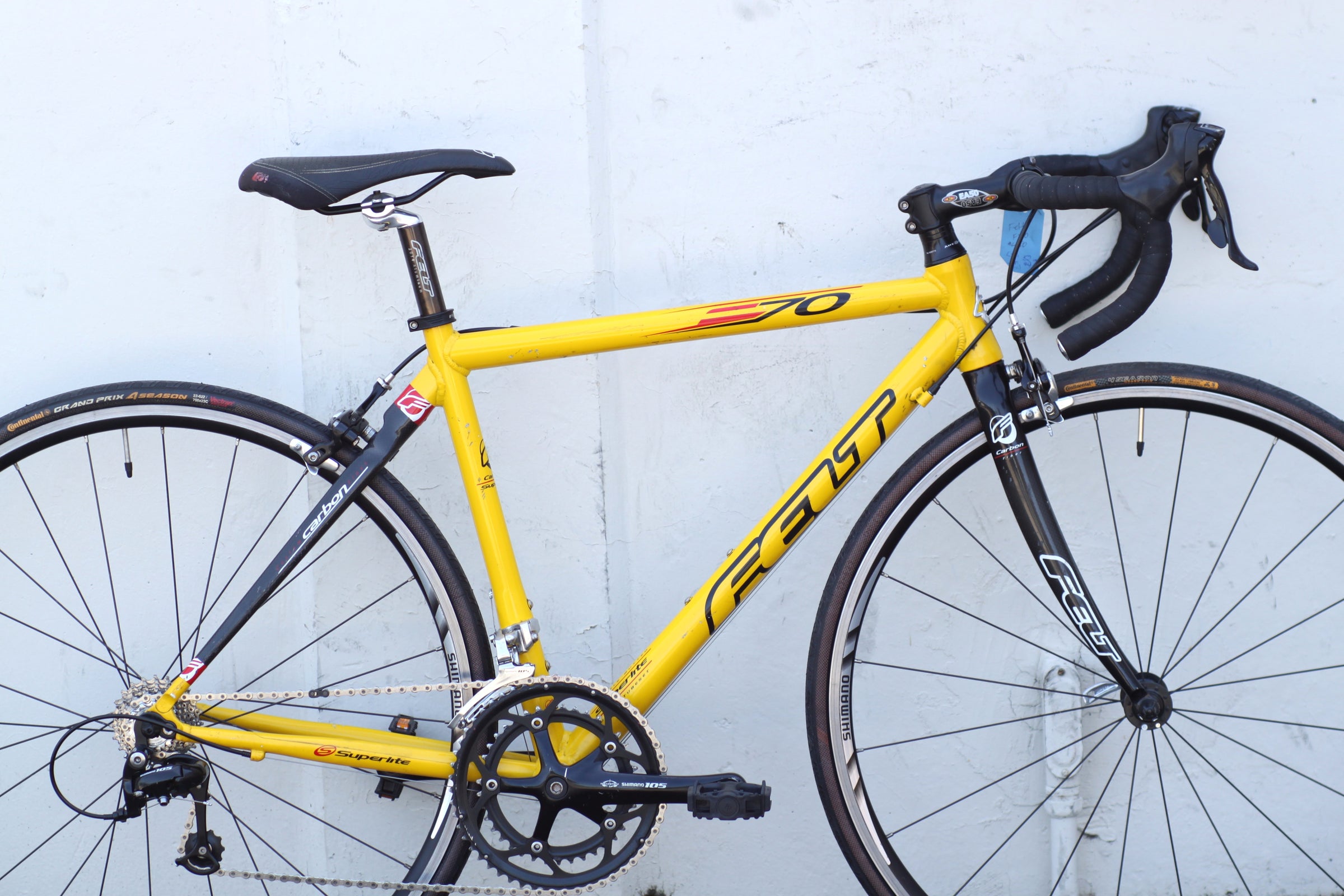 Felt F70 Aluminum Road Bike with Carbon Fork, Carbon Stays