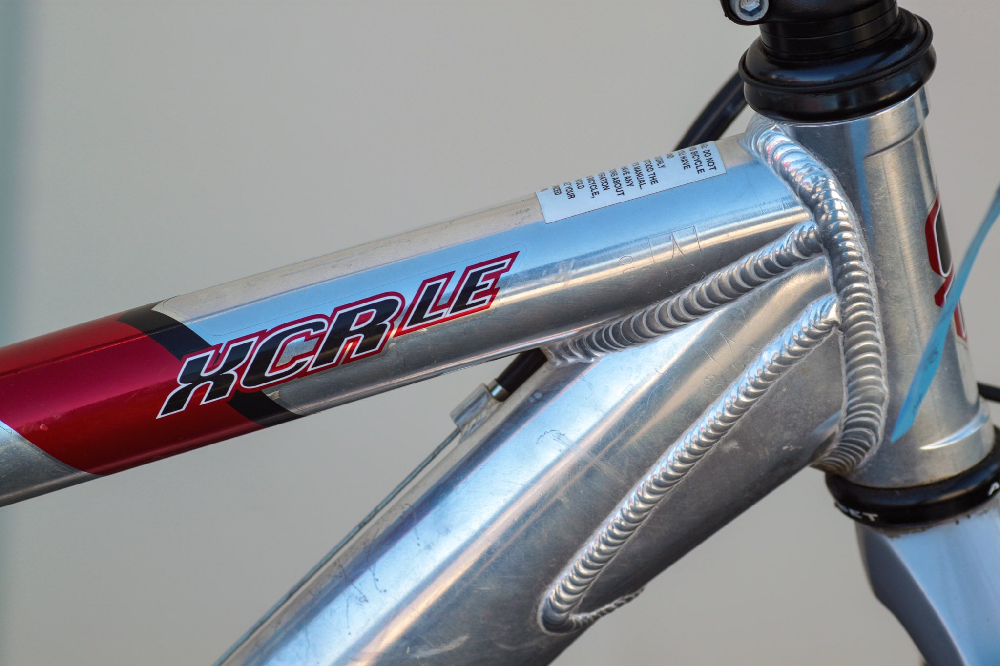 GT XCR LE Full Suspension Mountain Bike S silver IYCN Used