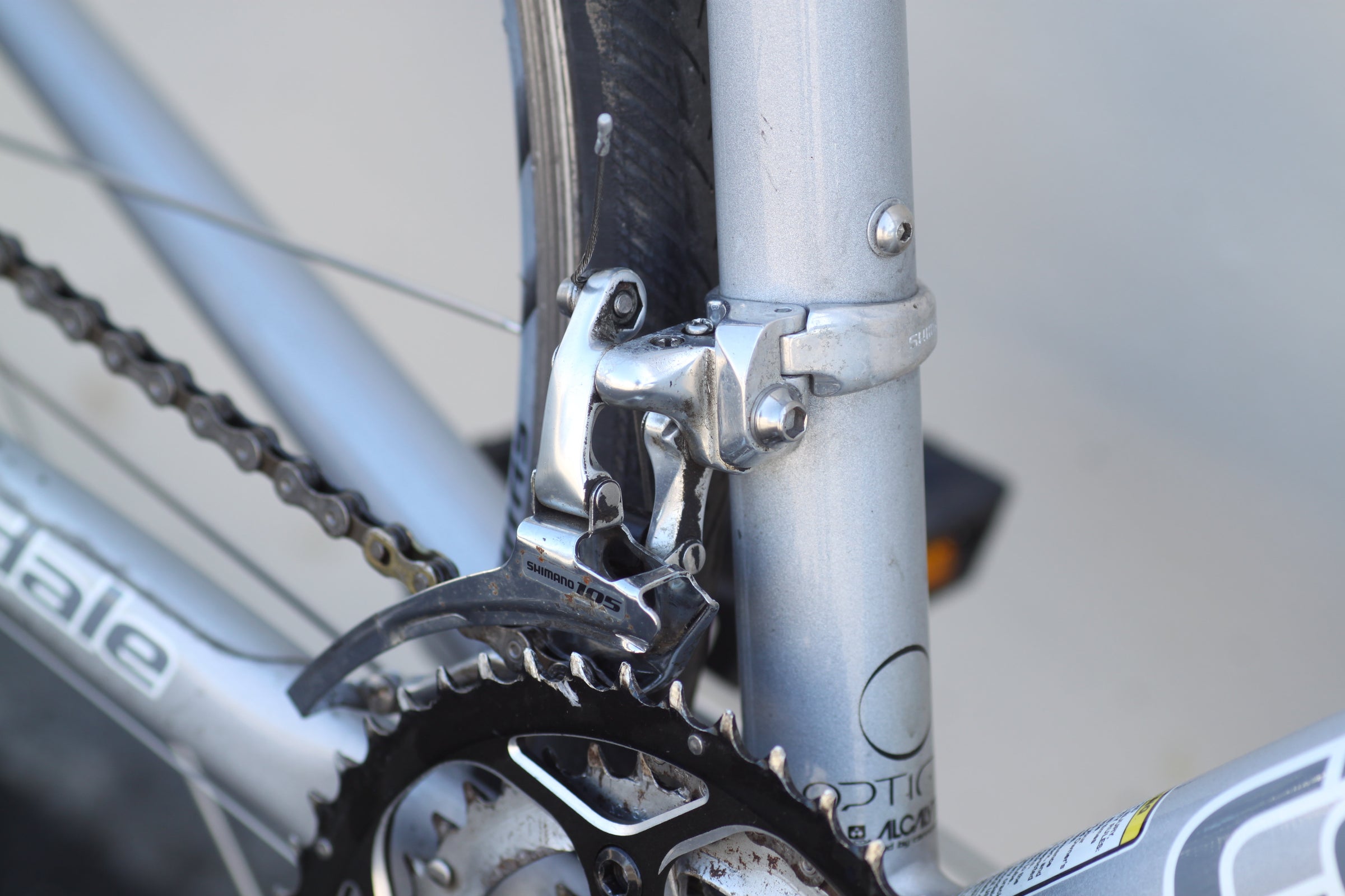 Cannondale CAAD8 Road Bike with Slice Carbon Fork 54cm gray - XBRG