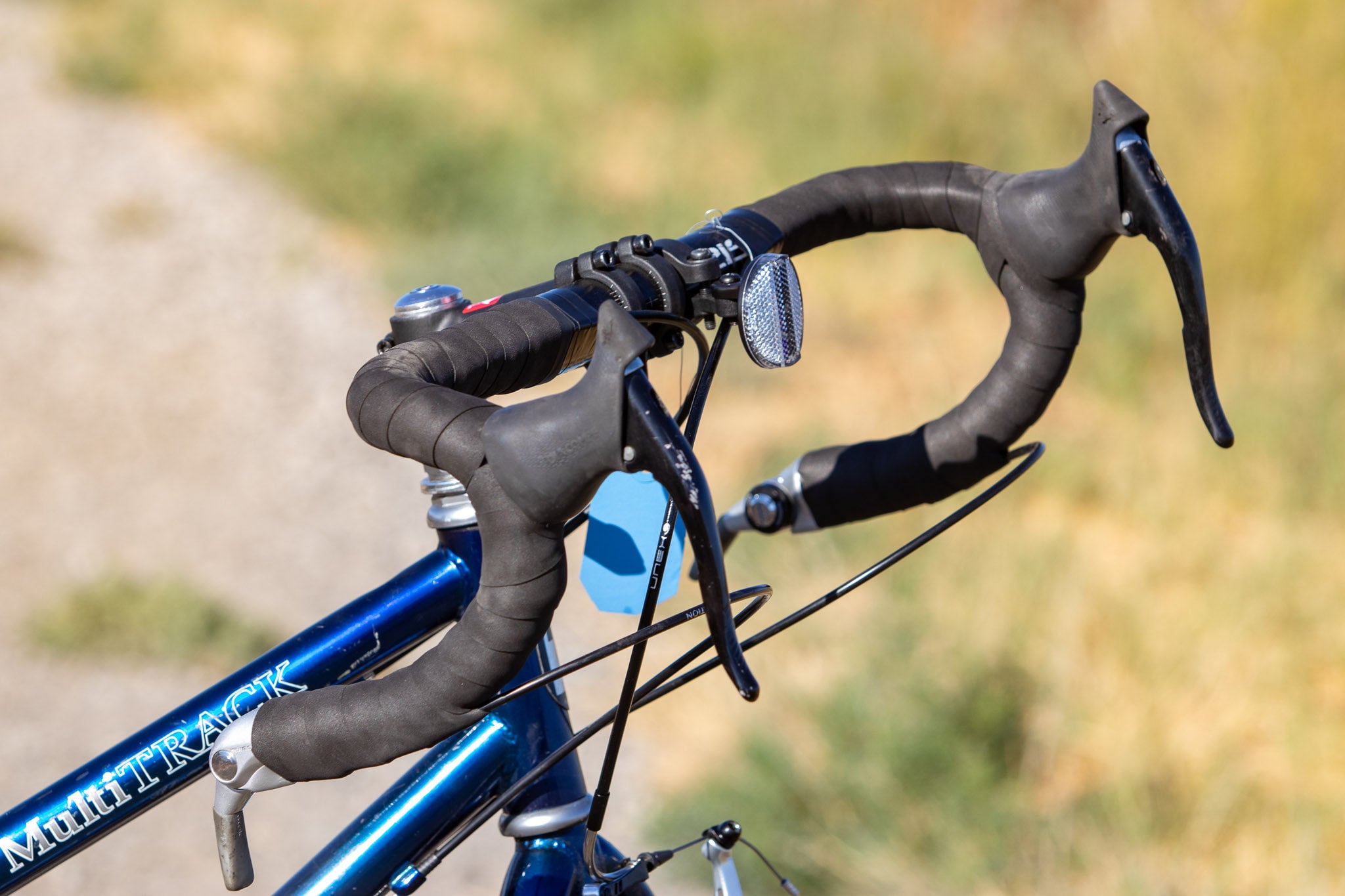 Trek 750 Multitrack Gravel Cruiser Step Thru Drop Bar Bike Blue