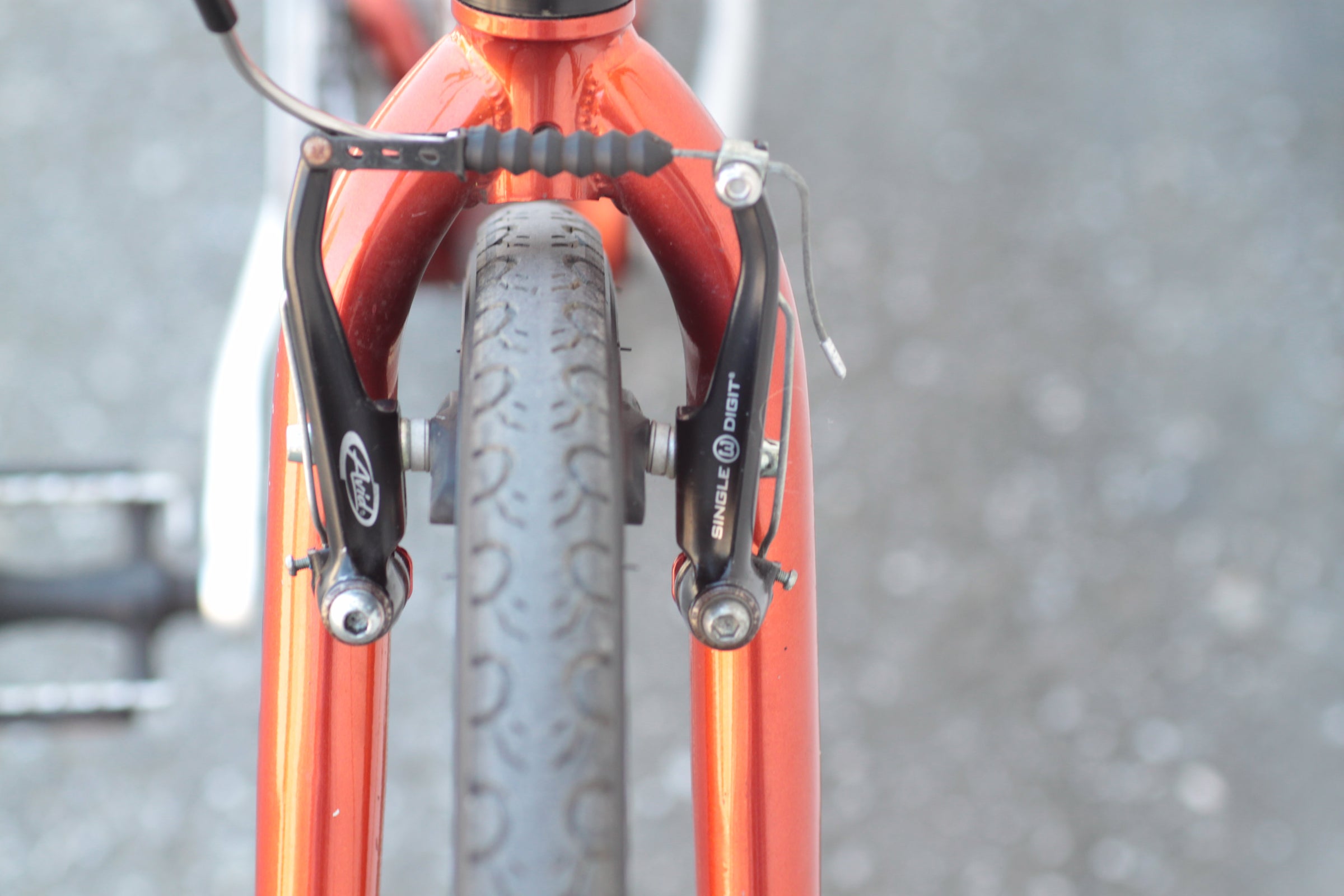 Trek 7.3 FX Commuter Hybrid with 700x35c Tires orange - CIUP