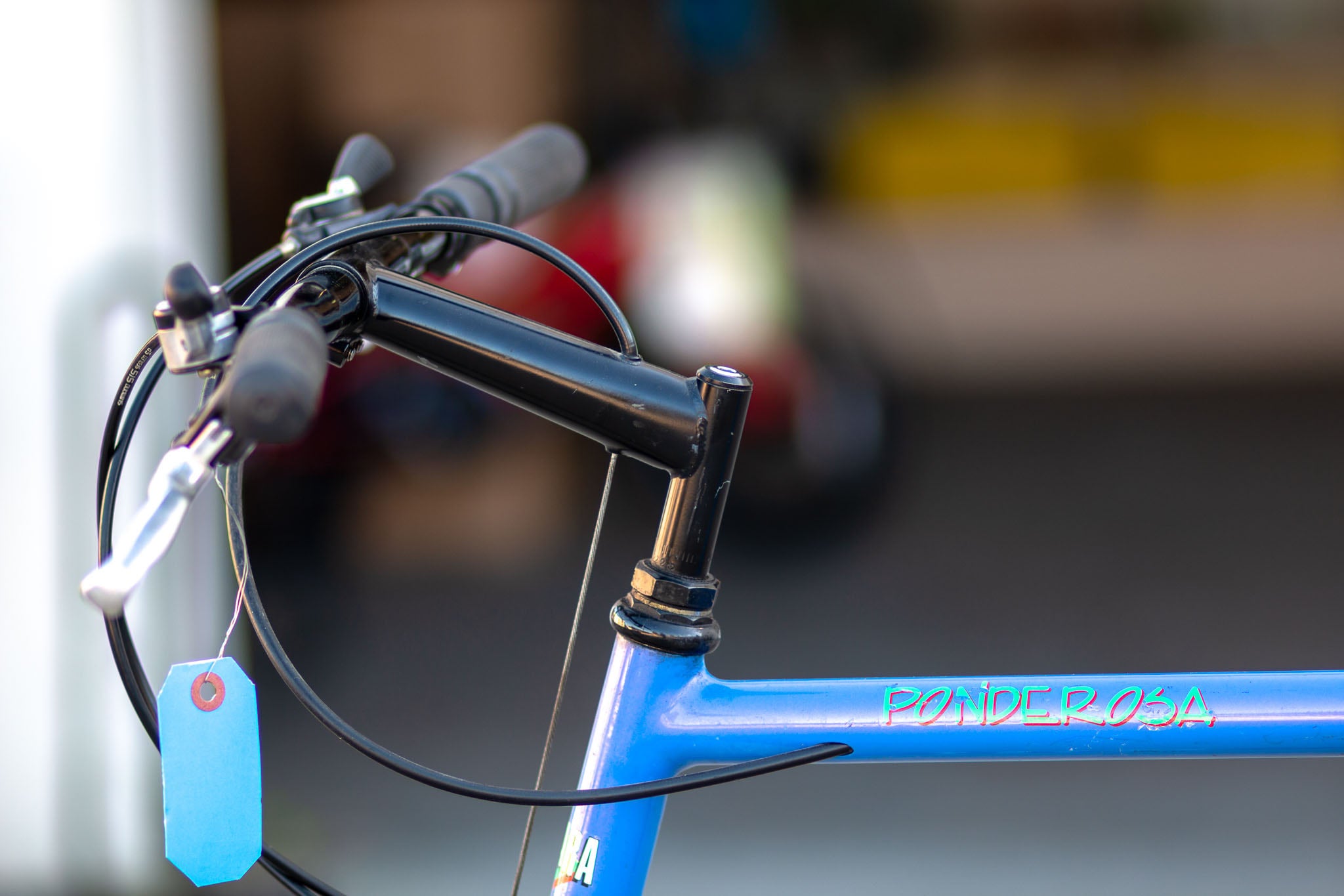 Novara Ponderosa Fillet Brazed Tange Mountain Bike Large Blue