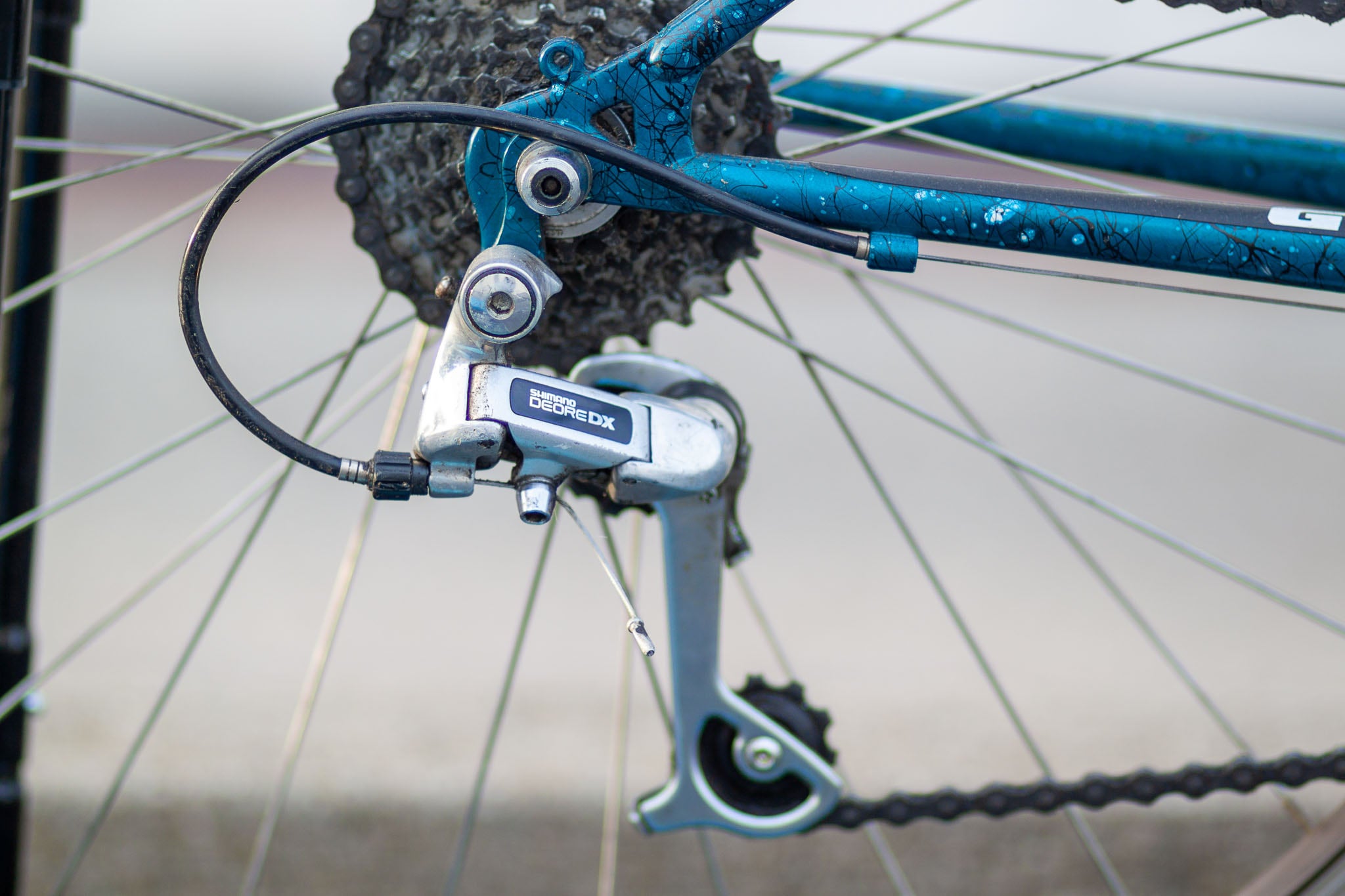 GT Karakoram Elite Vintage Mountain Bike Blue | Used Bikes
