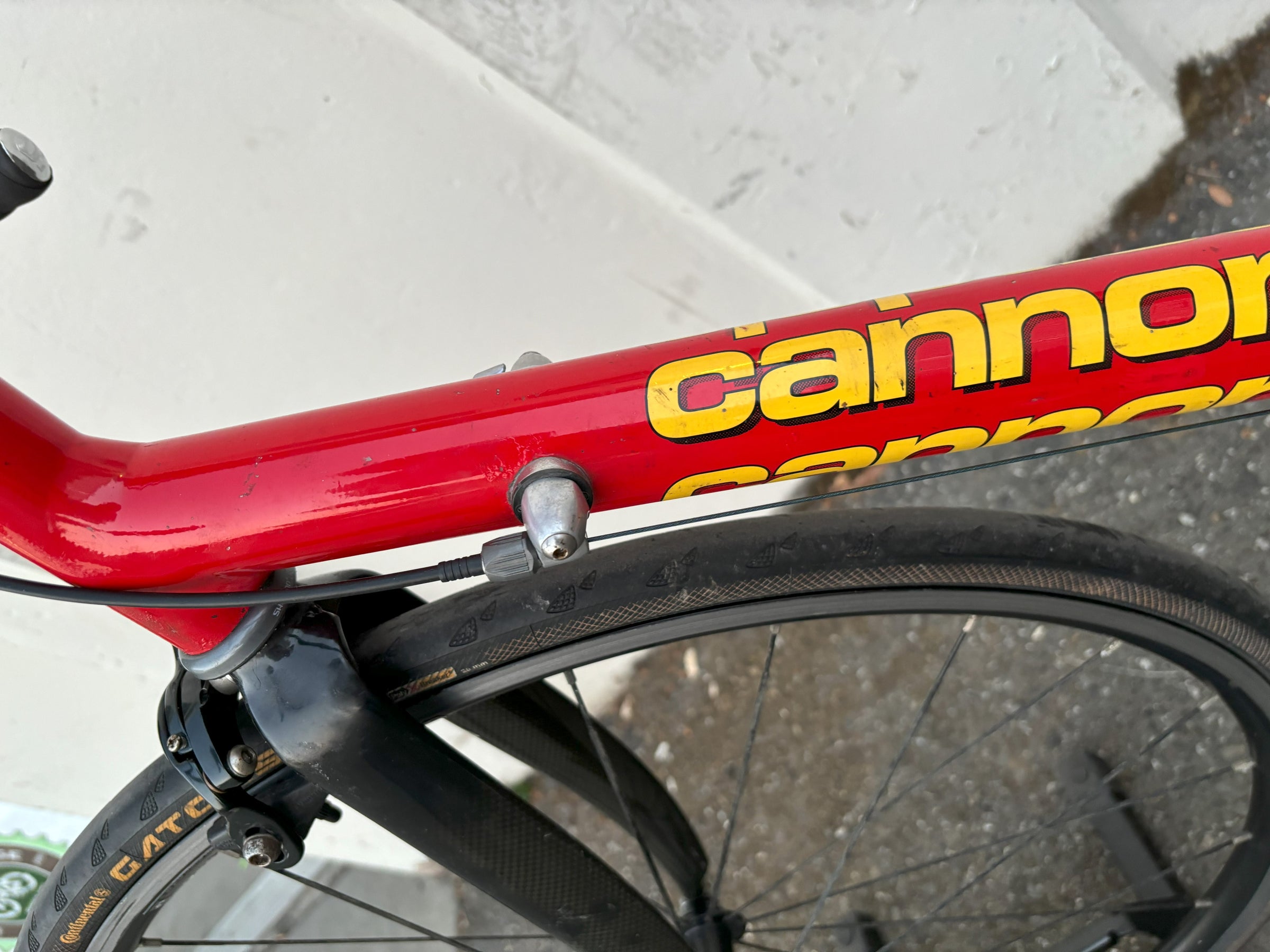 Cannondale Saeco CAD3 R4000 Team Edition Road Bike 60cm red - ATSS