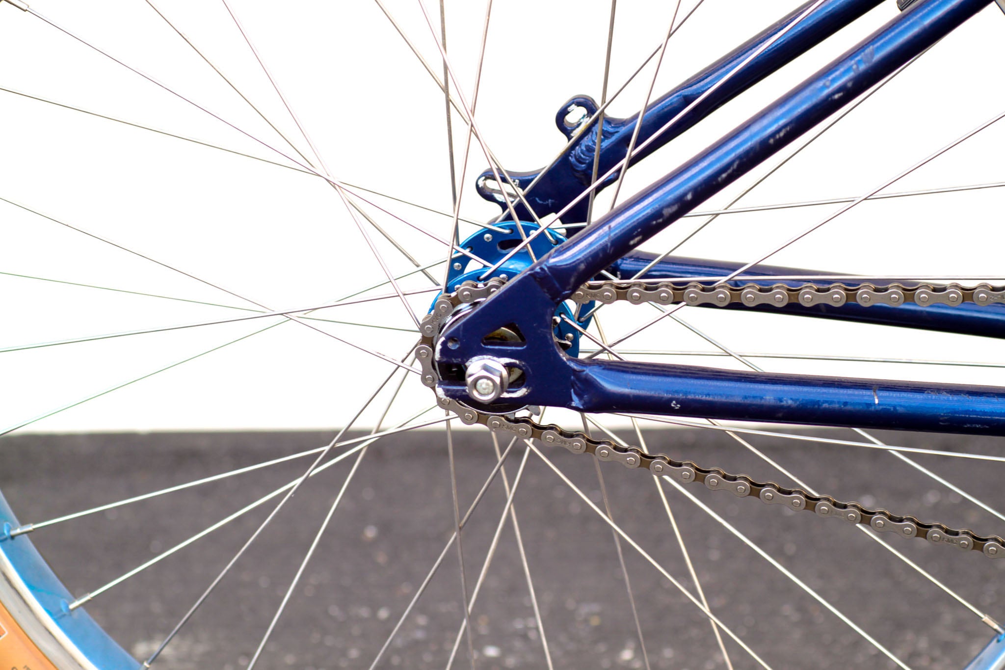 Framed Counsel 26” Wheelie Bike - No Brakes, New Maxxis Tires blue