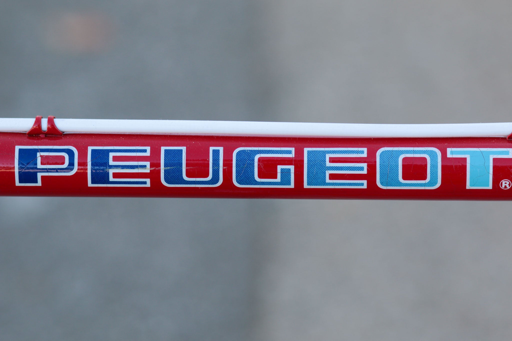 Peugeot Vintage Steel Road Bike / Townie red | Used Bikes for Sale