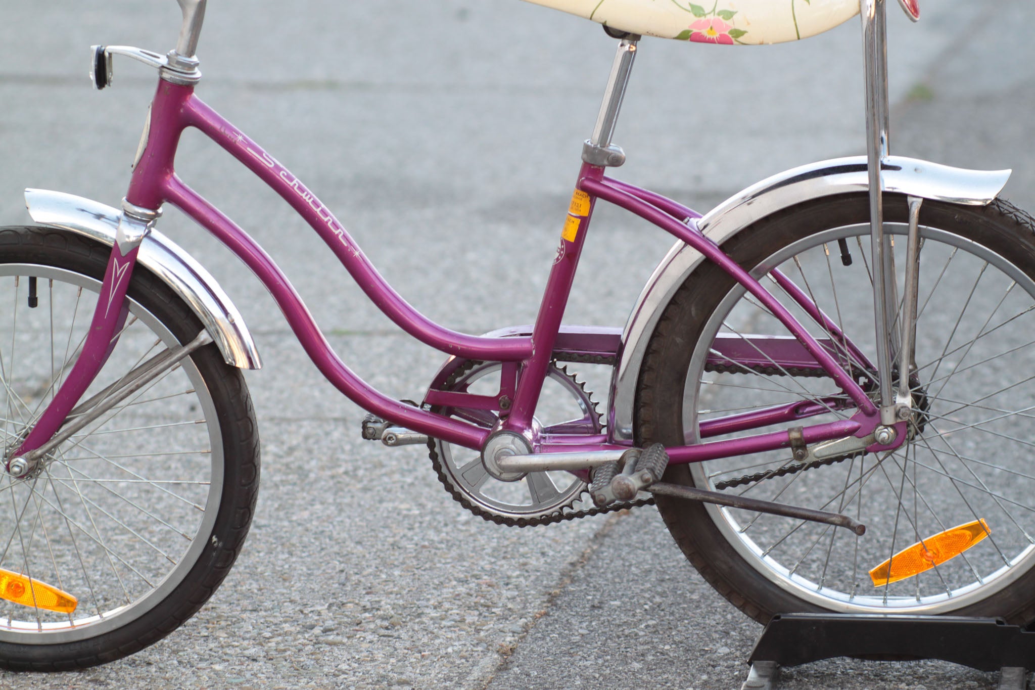 入荷通知 アプリ おすすめ Lady Fair Stingray Schwinn Violet Girls Vintage 1970 April 自転車本体