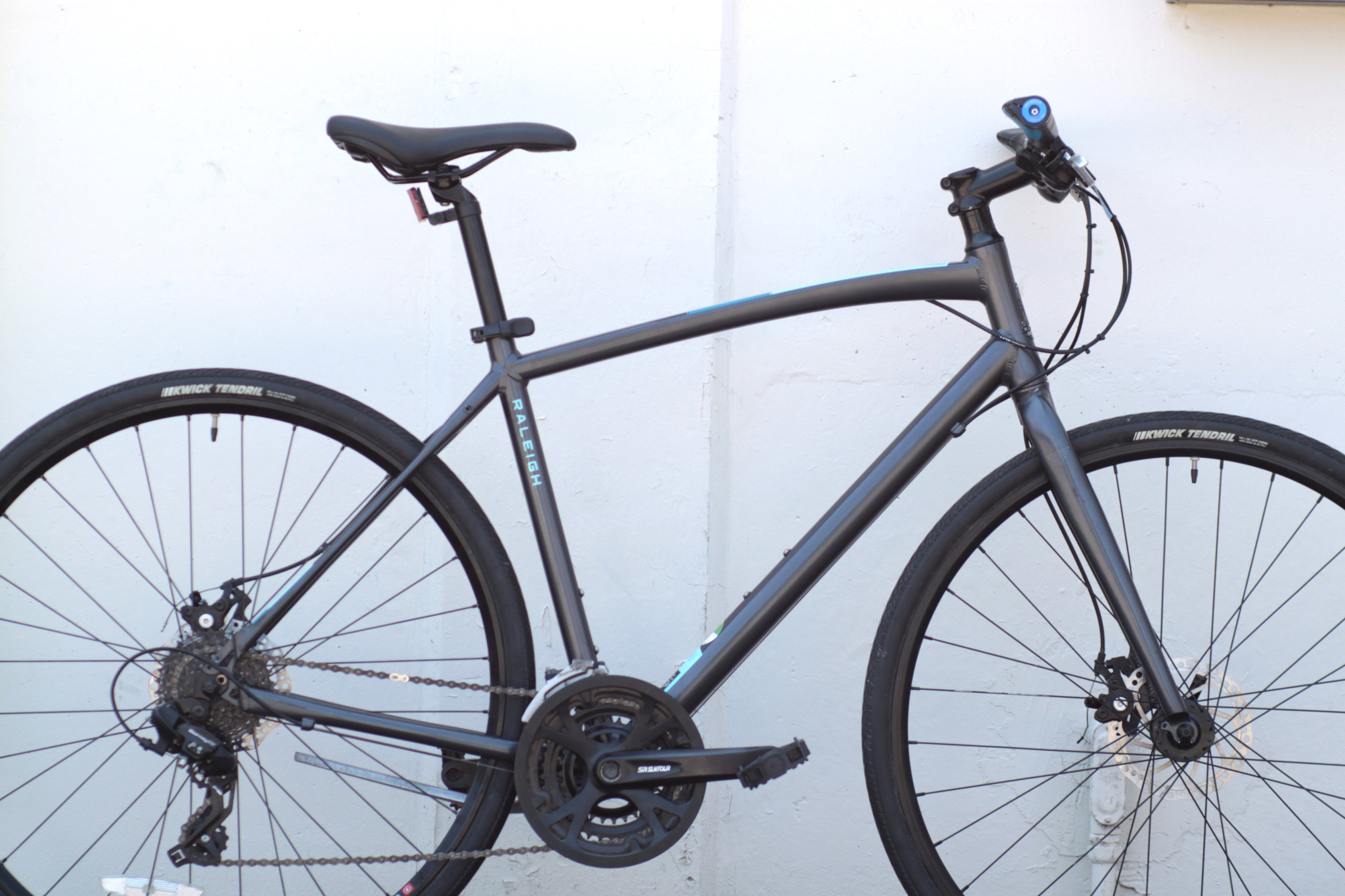 Raleigh Alysa 2 Commuter Fitness Hybrid with Disc Brakes M gray - FTVY