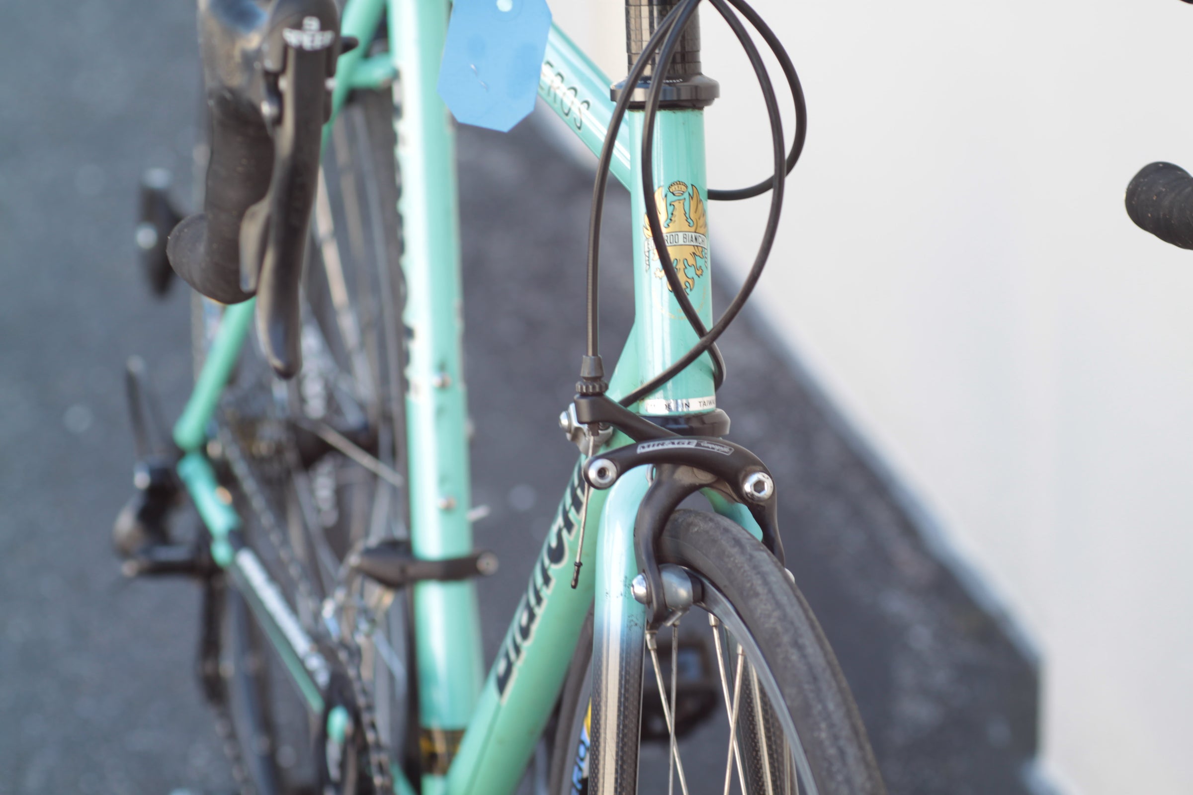 Rallonges De Valve Bianchi Celeste + Outil AKIVA - Pour Vélo Route/VTT