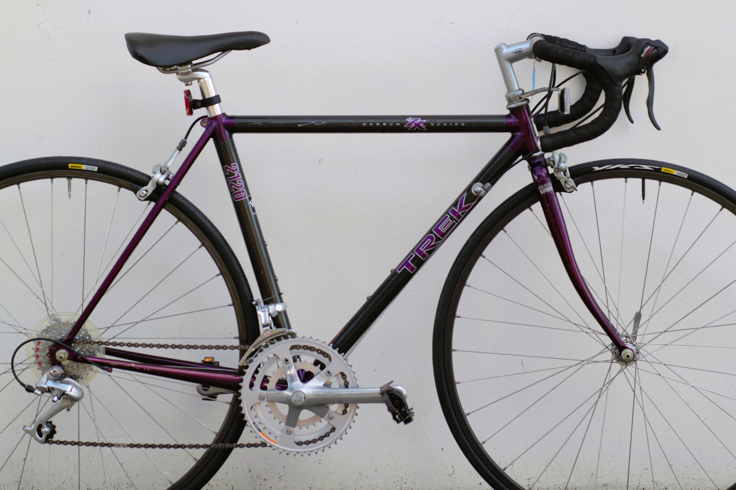 Trek 2120 ZX Carbon Series with Shimano RX100/105 50cm purple