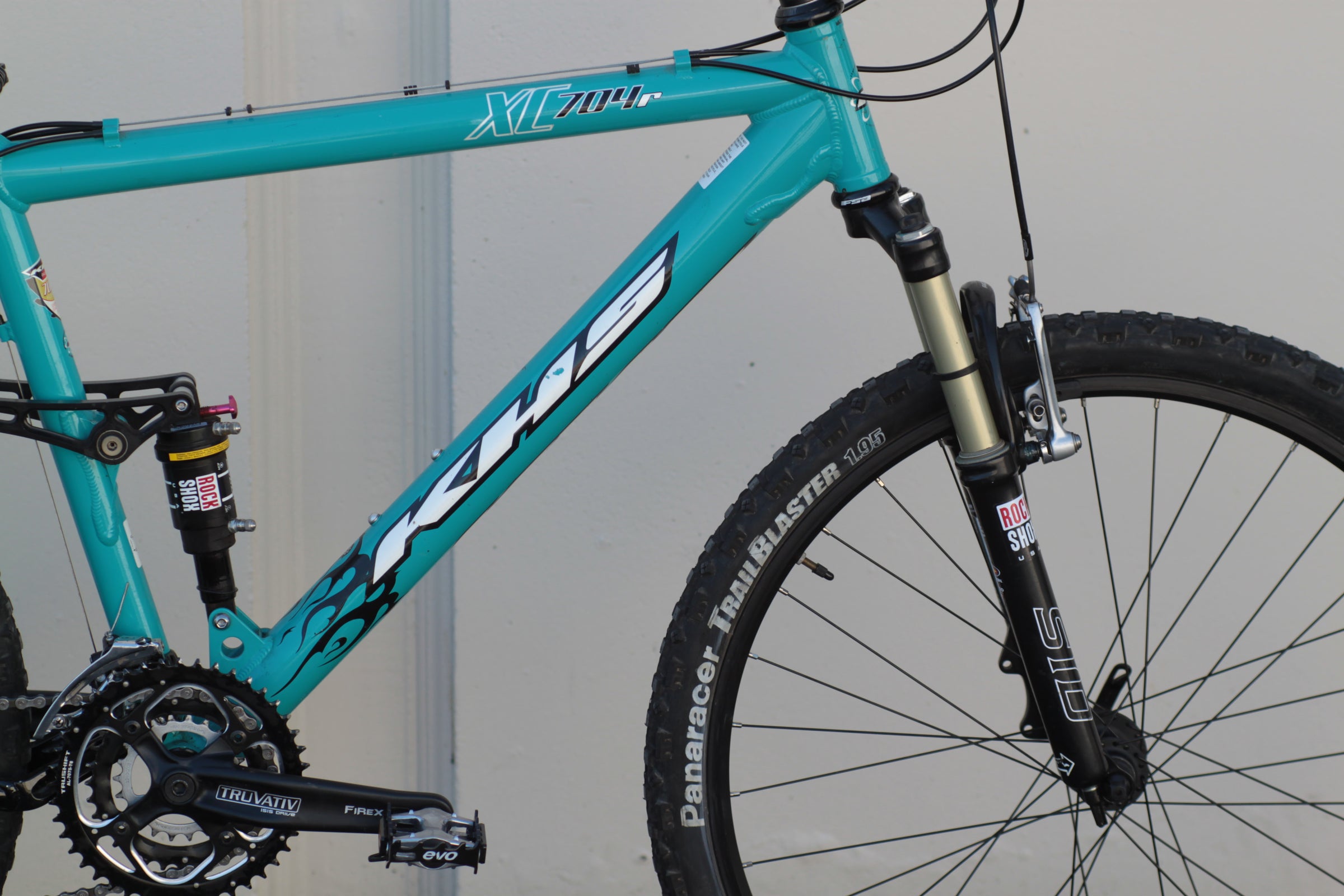 KHS XC 704r Full Suspension Mountain Bike - Large blue - UVVH