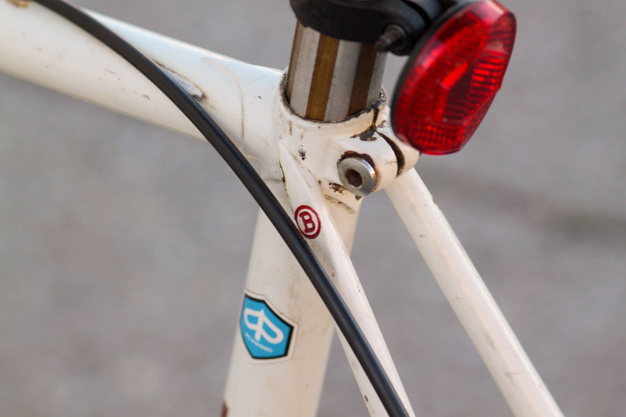 Bianchi Vintage Columbus Steel Road Bike - Made in Italy White