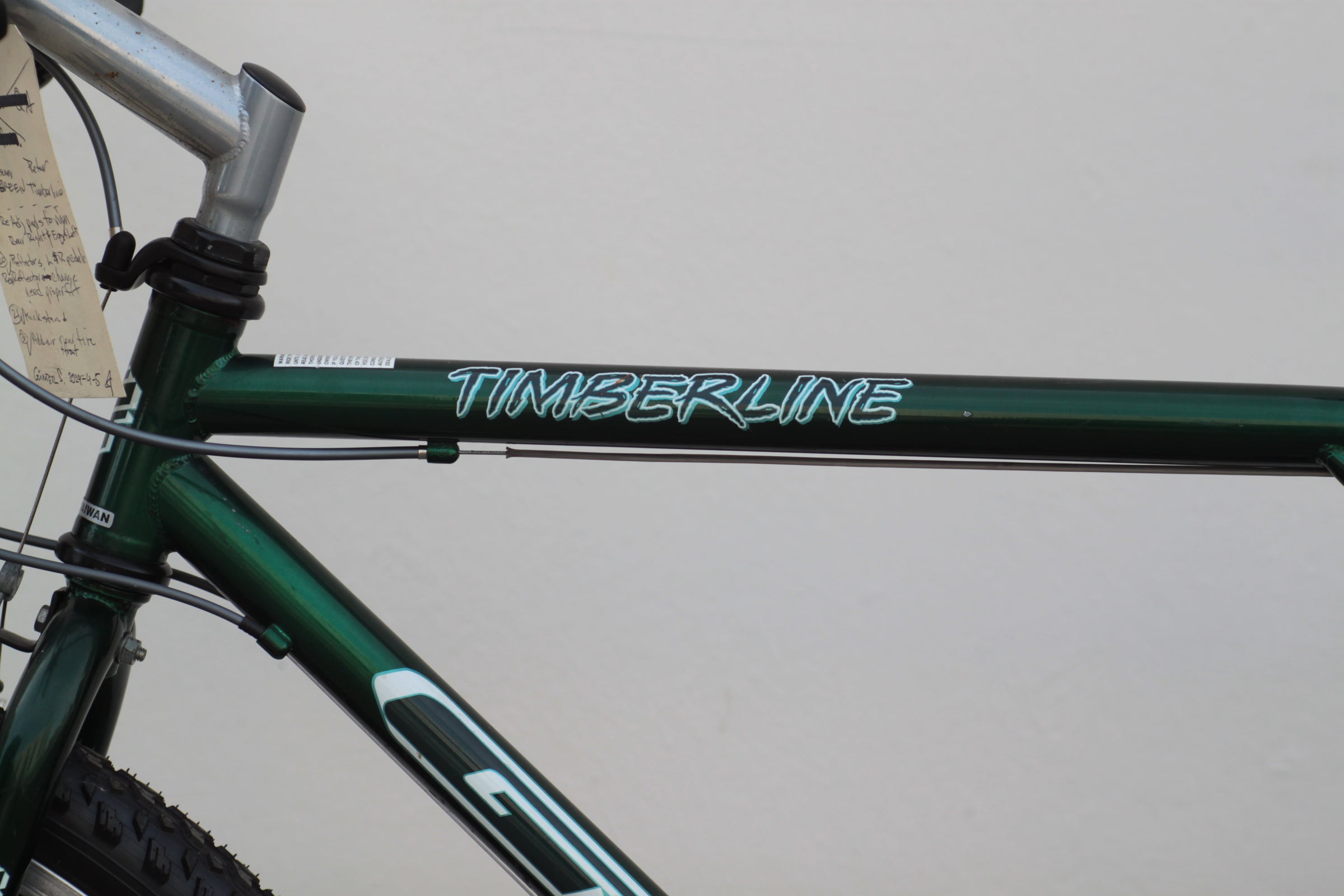 GT Timberline Vintage Triple Triangle Hardtail MTB green - XWOZ