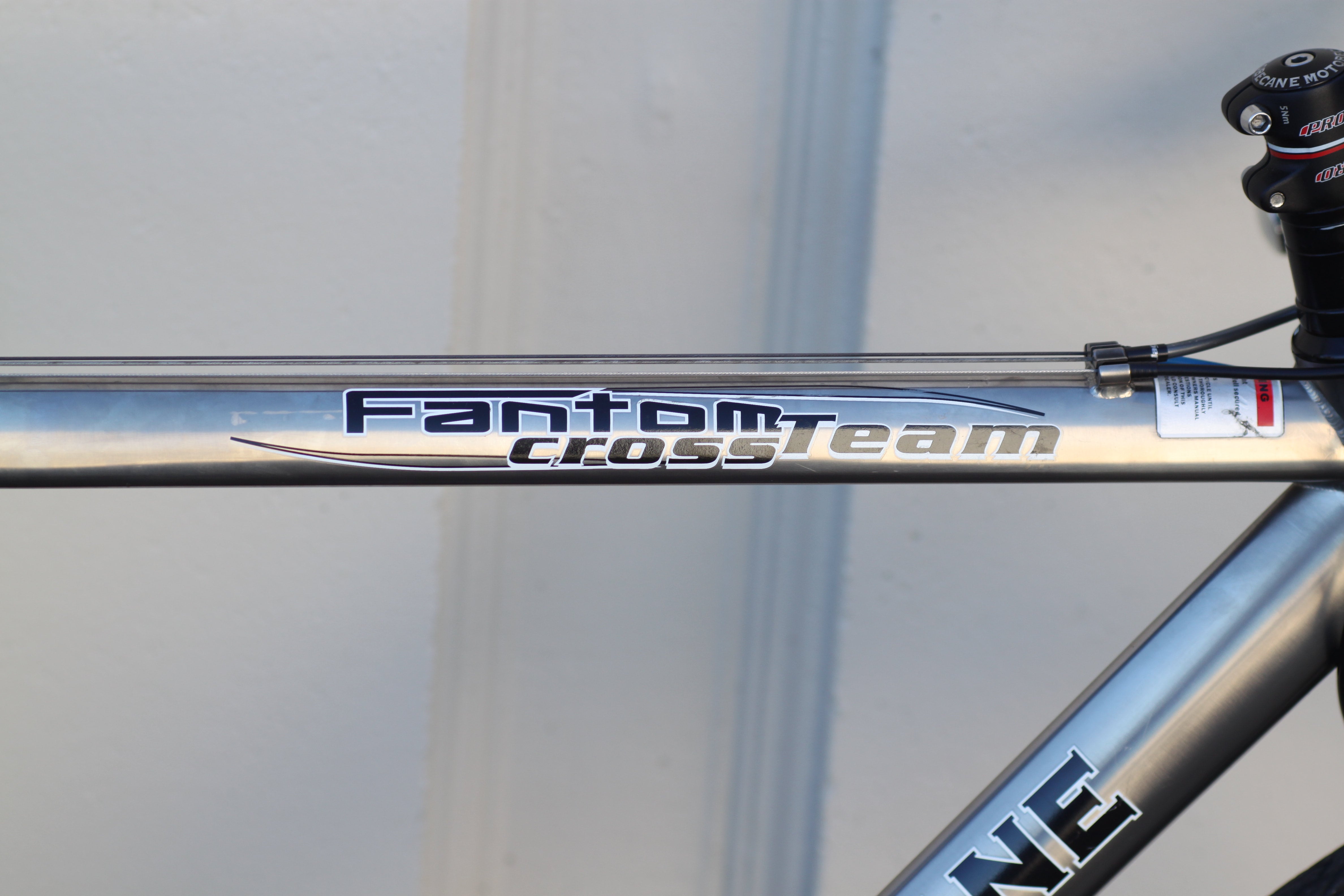 Motobecane Fantom Cross Team Titanium Gravel Bike with Carbon Fork