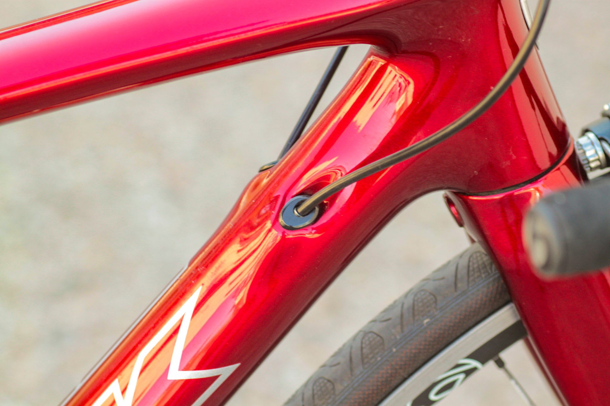 Trek Project One Madone OCLV 600 Carbon Road Bike - Ultegra red