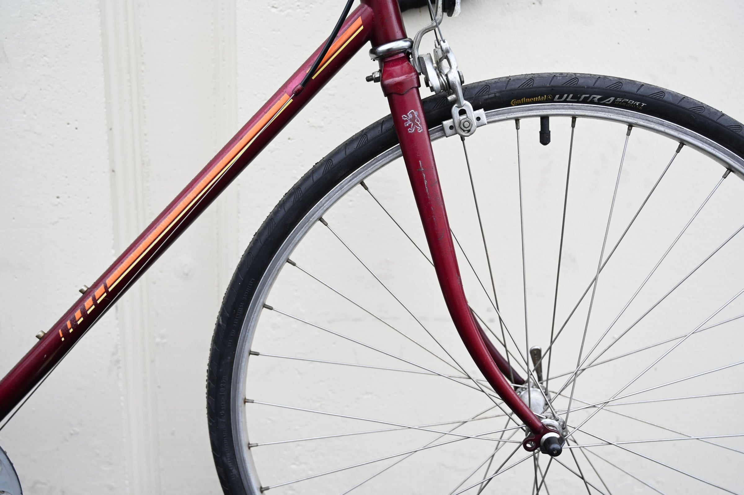 Peugeot Carbolite 103 Steel Vintage Road Bike - New Cables