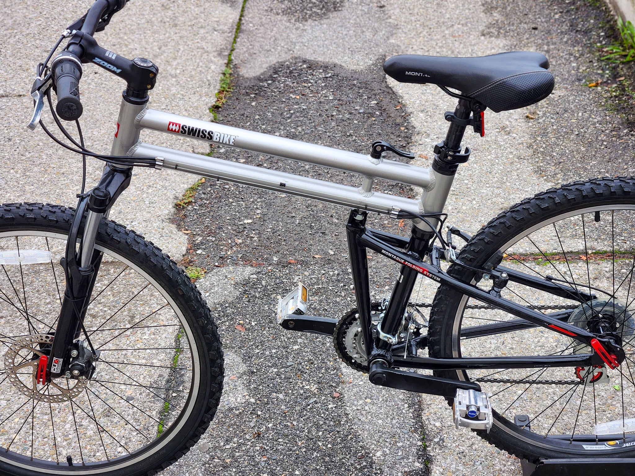 Montague Swiss Bike TX Full Size Folding Bike with 26” Wheels