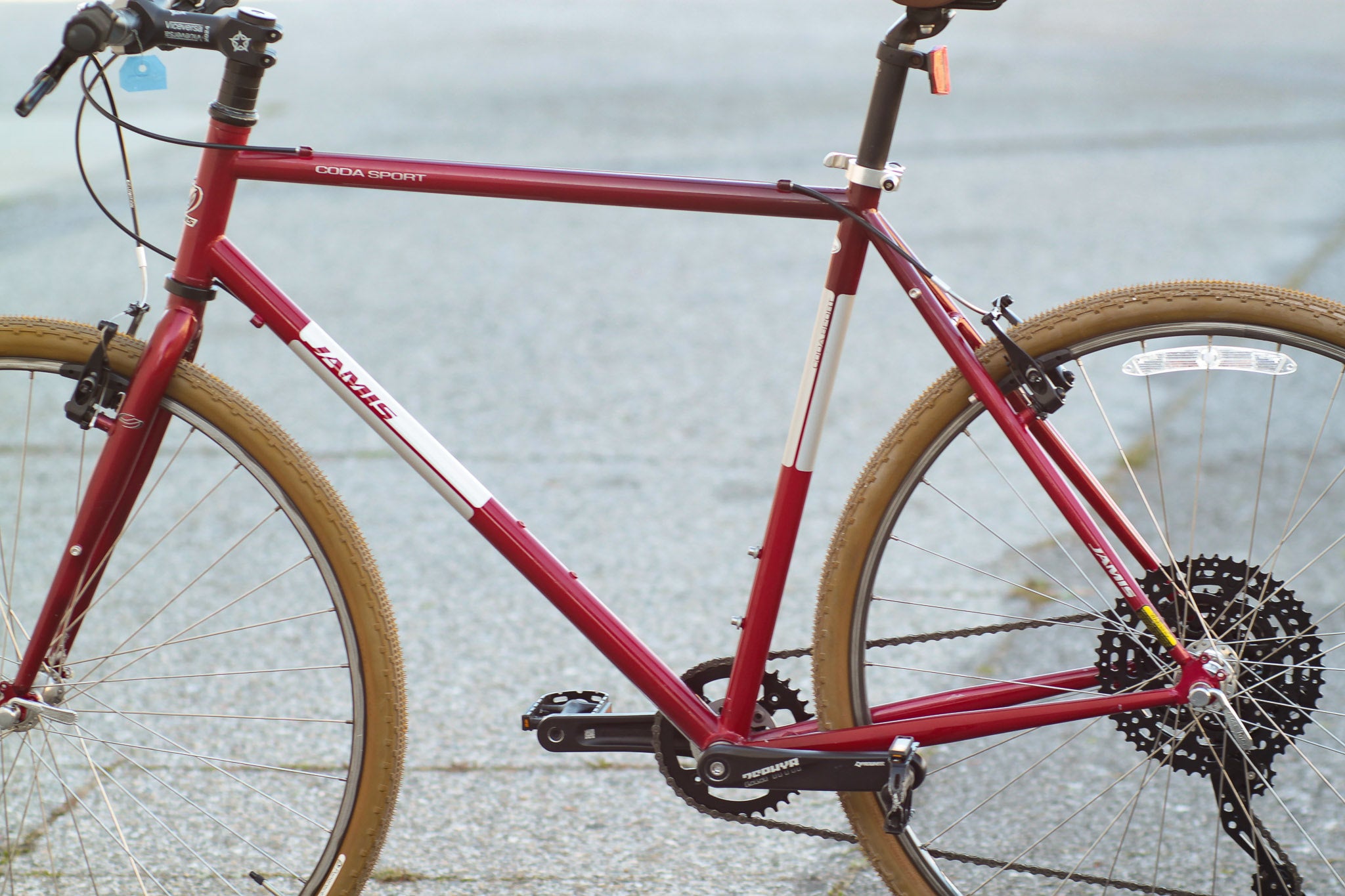 Jamis Coda Sport Flat Bar Gravel Bike with new Panaracer Tires and