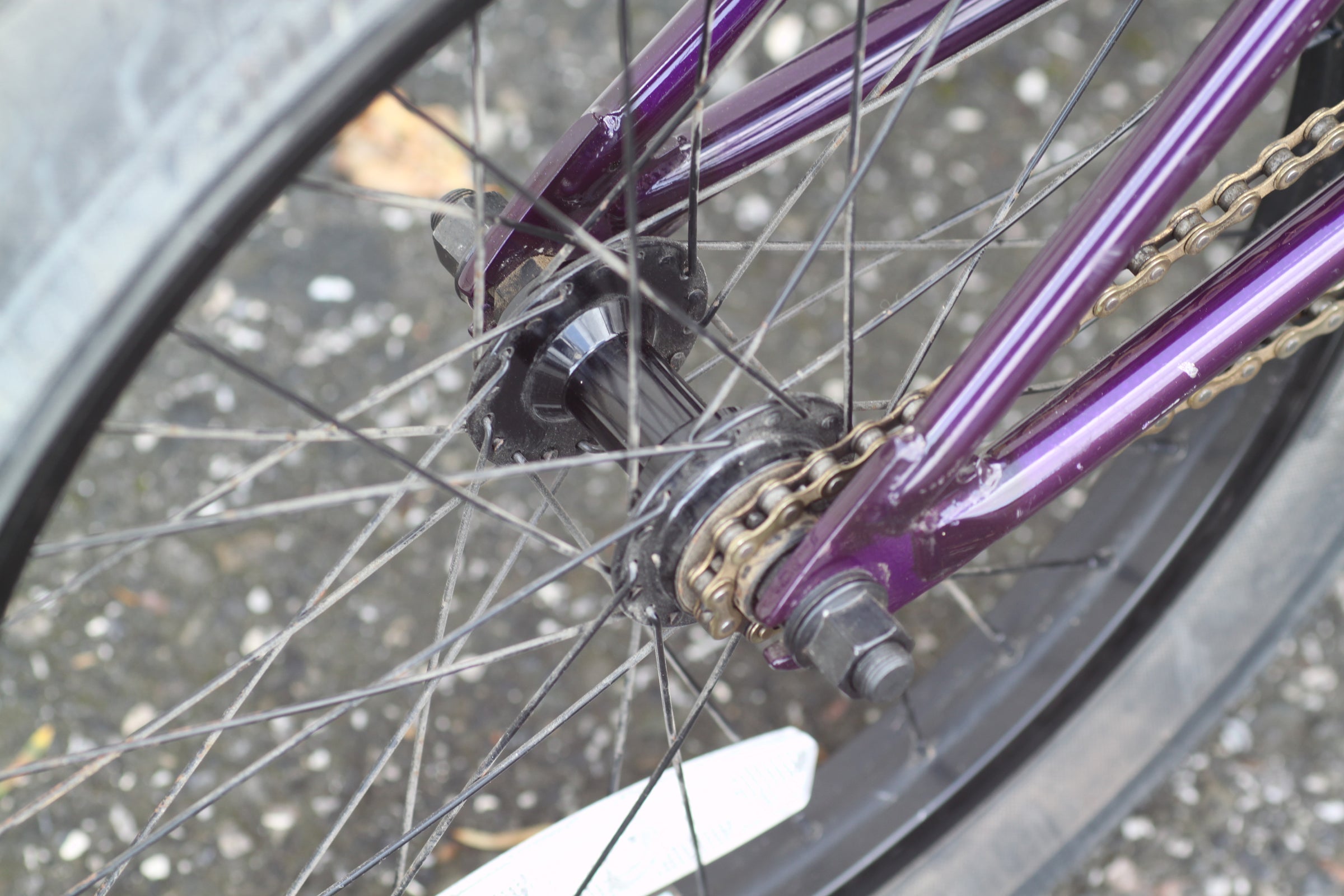 三重県引き取り限定】FITBIK BMX PRK 20インチ 2019 紫 三重県引き取り