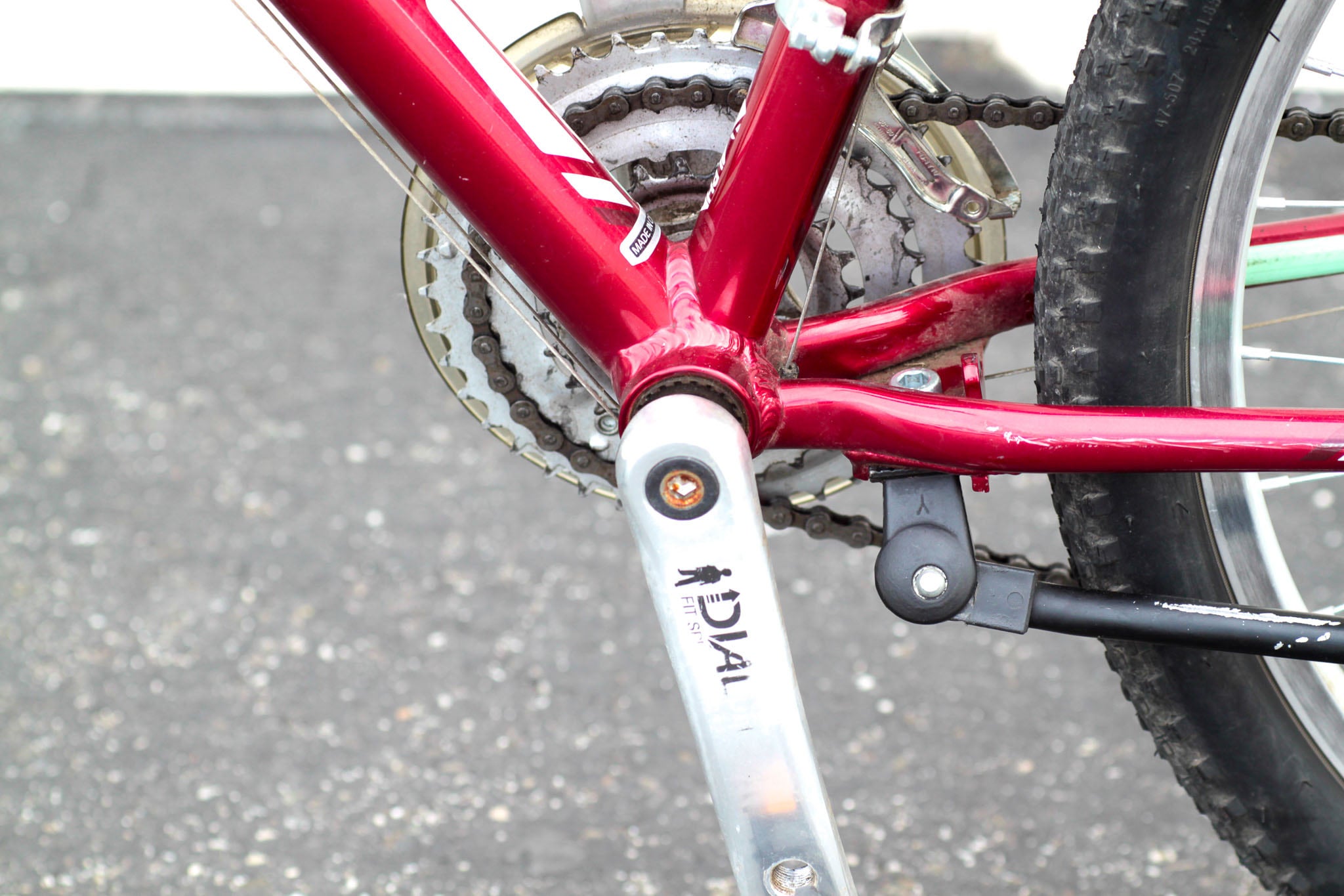 Trek MT220 Girl's Bike with Suspension Fork and 24” Wheels red
