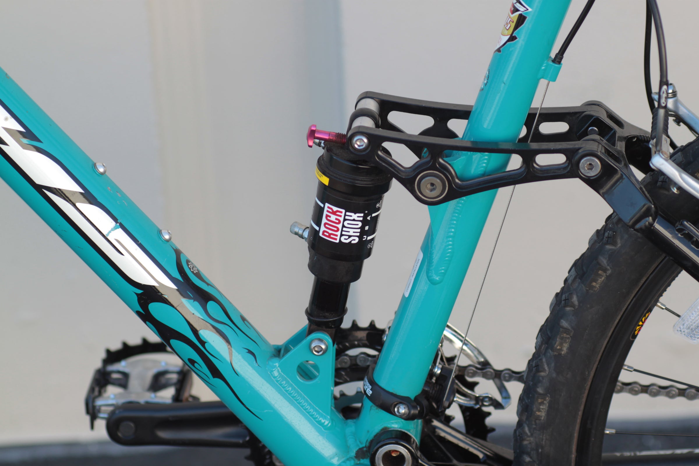 KHS XC 704r Full Suspension Mountain Bike - Large blue