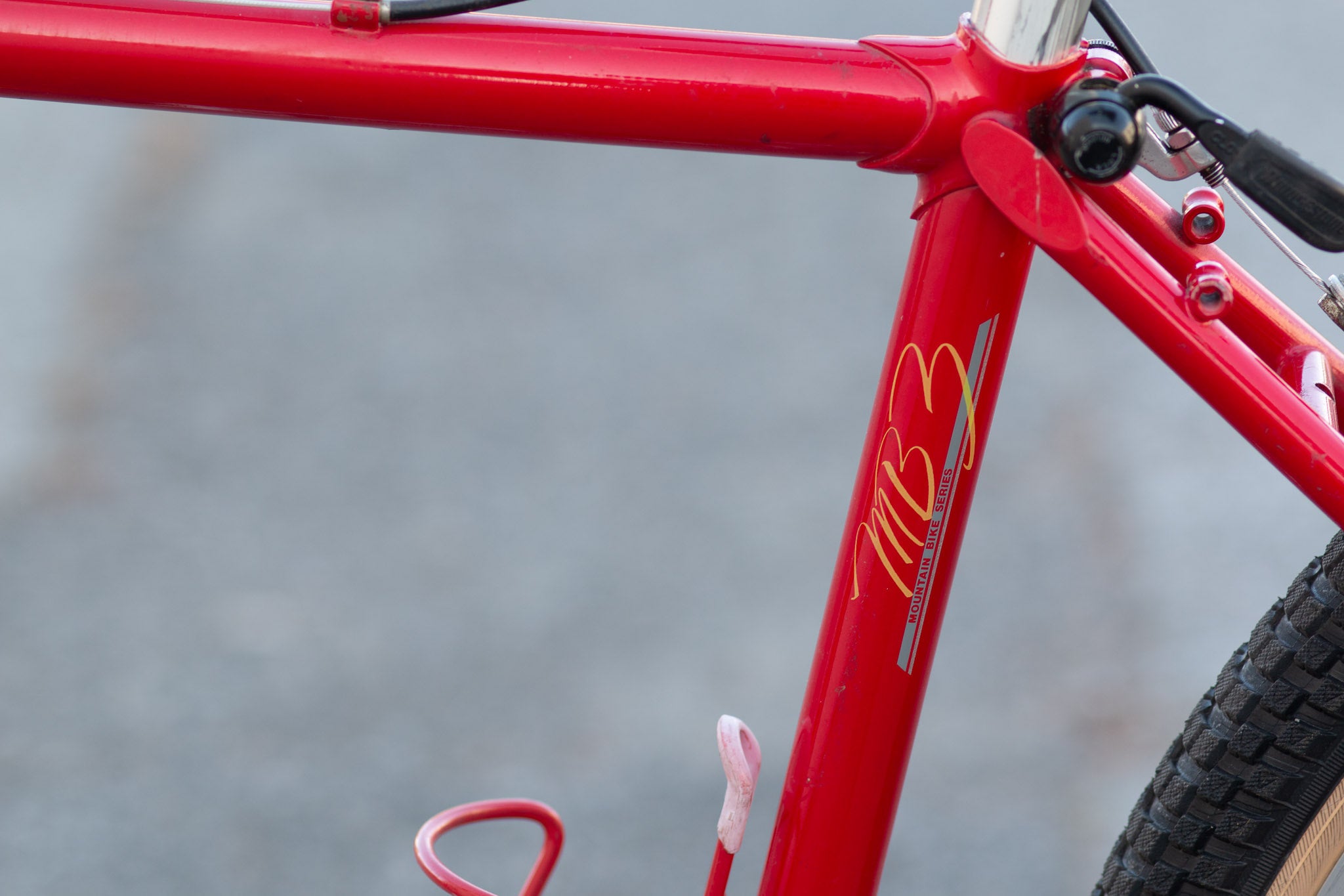 Bridgestone MB3 Comp Vintage Lugged Steel Mountain Bike red - FCIK
