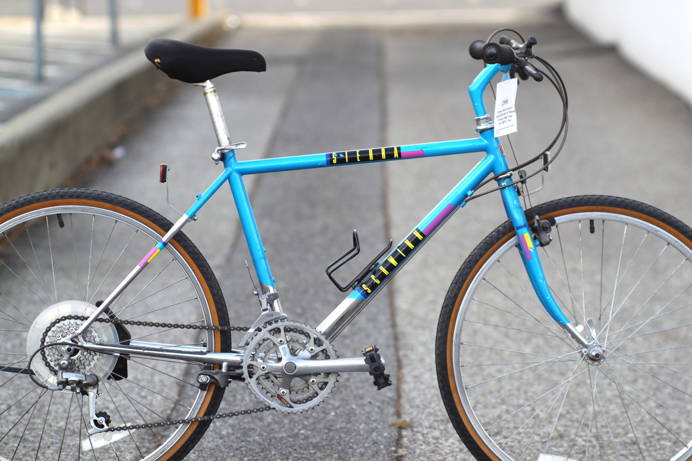 Schwinn Sierra Hybrid / Vintage MTB Turned Hybrid, Chrome