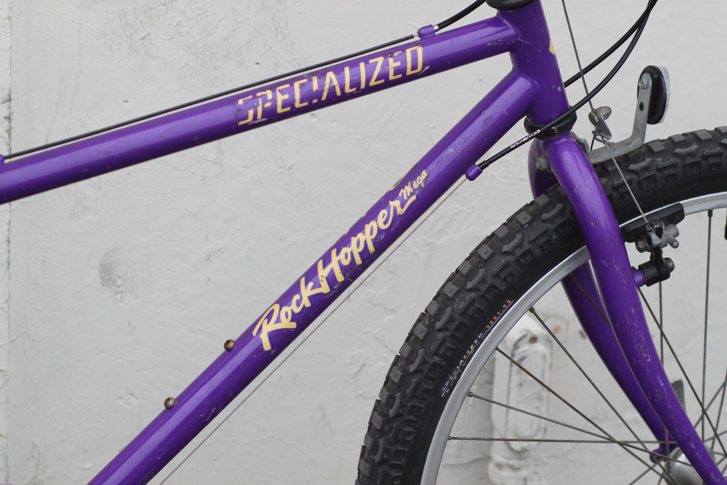 Specialized Rockhopper Mega 24 Vintage 24” Wheeled MTB purple