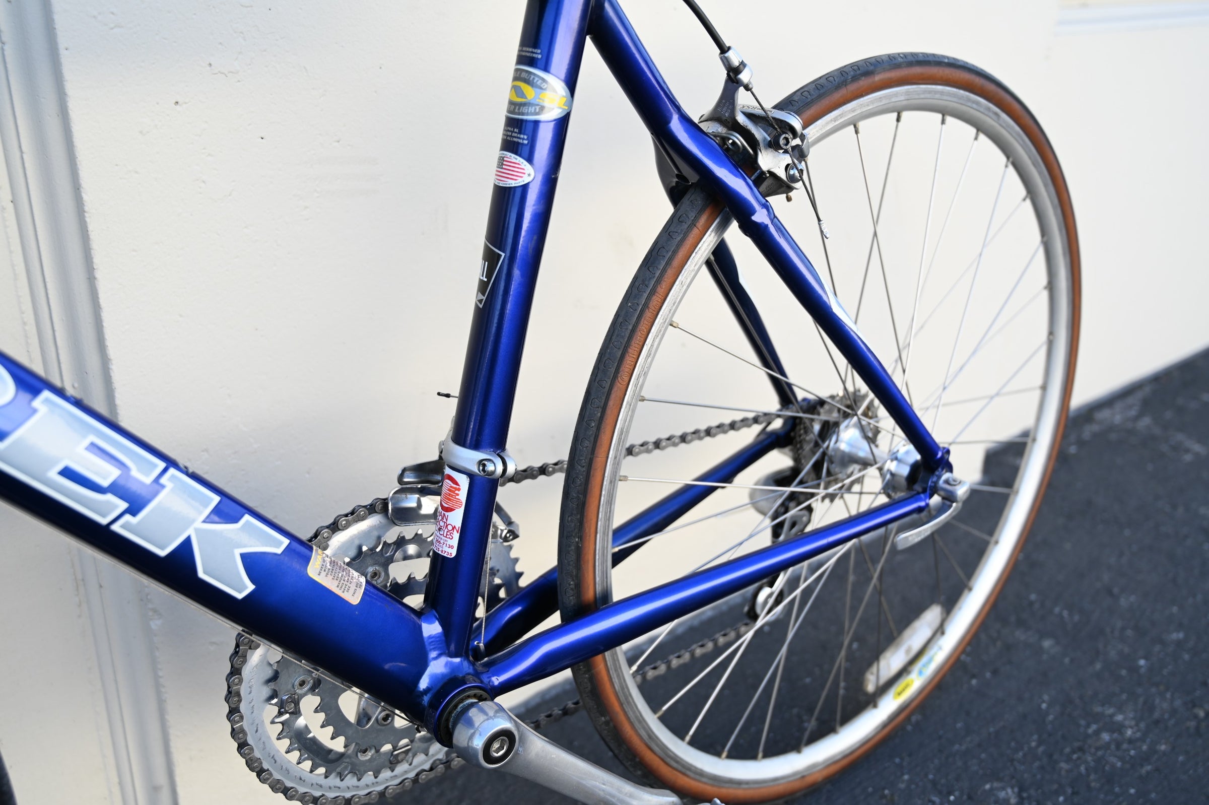 Trek 2000 Alpha SL Road Bike - 650c Wheels, Carbon Fork blue