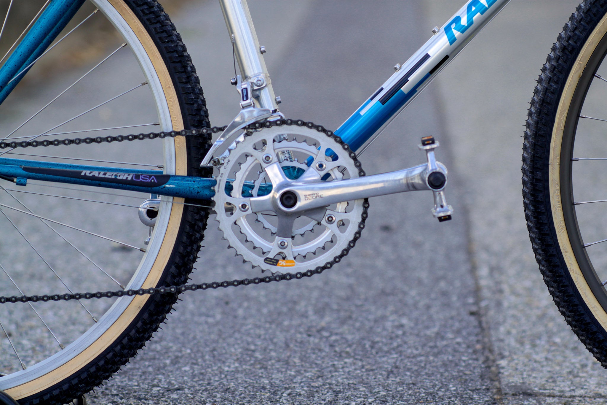 Raleigh Technium Chill Vintage Mountain Bike Easton - Deore DX