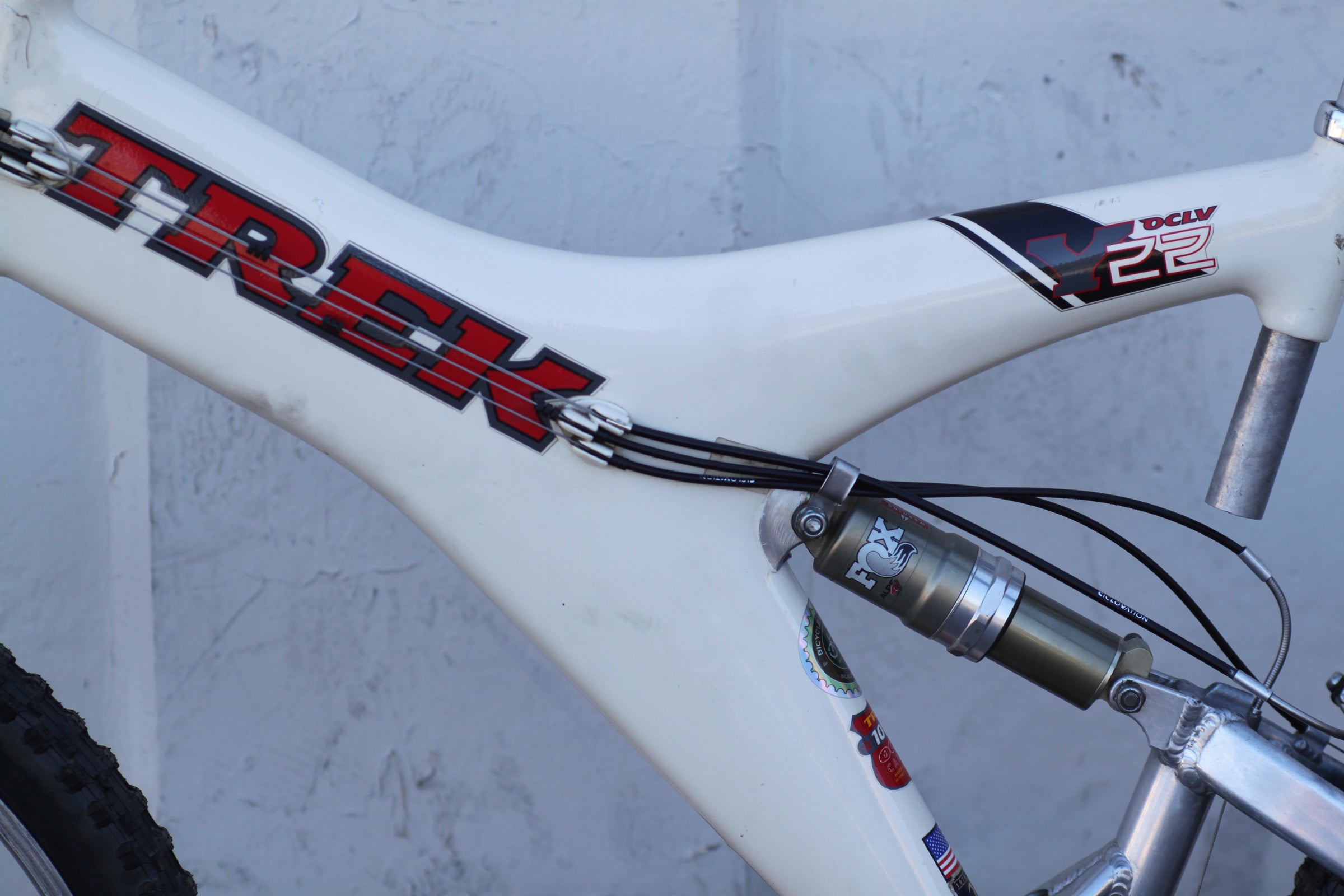 Trek Y22 Carbon Vintage Full Suspension MTB with RockShox Judy XC