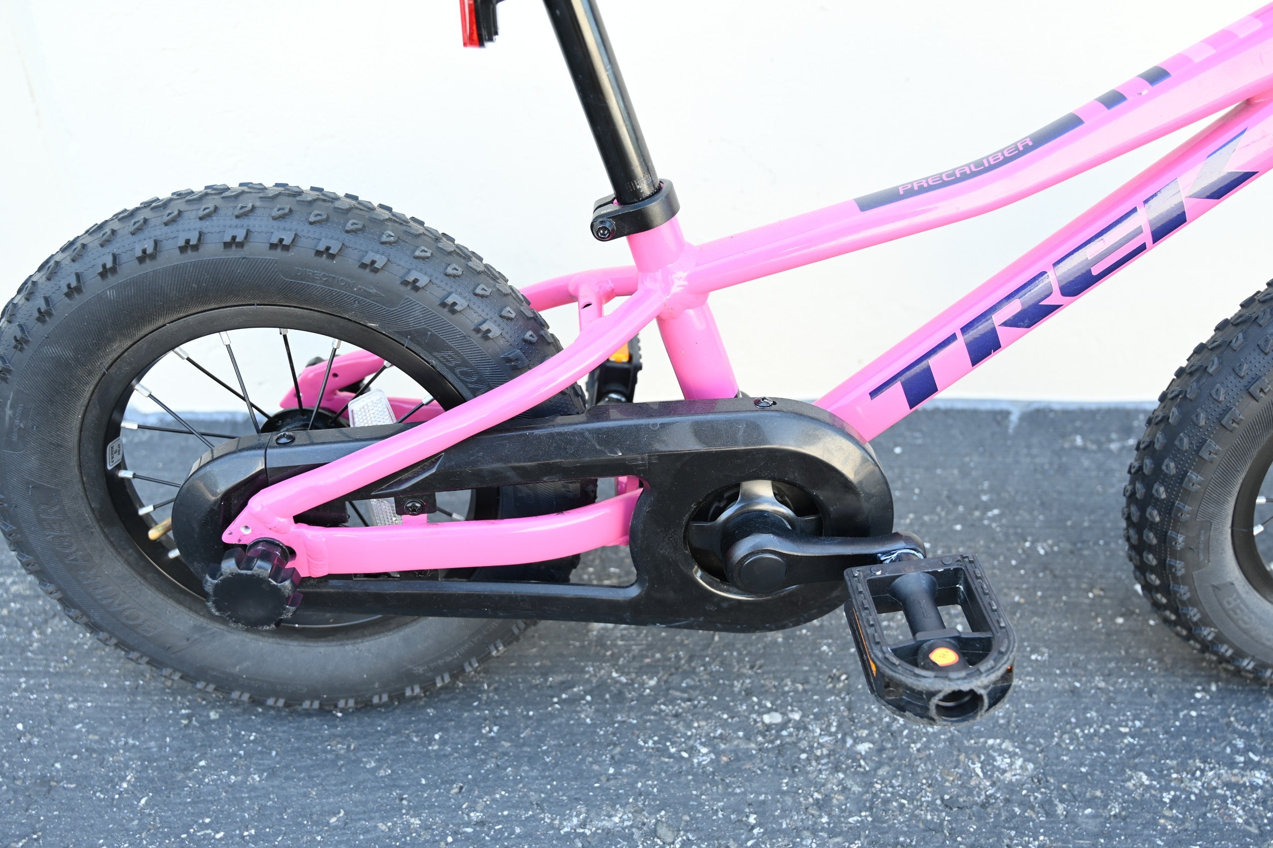 Trek Precaliber 12 Coaster Girl's Bike with 12 Wheels, Wide Tires