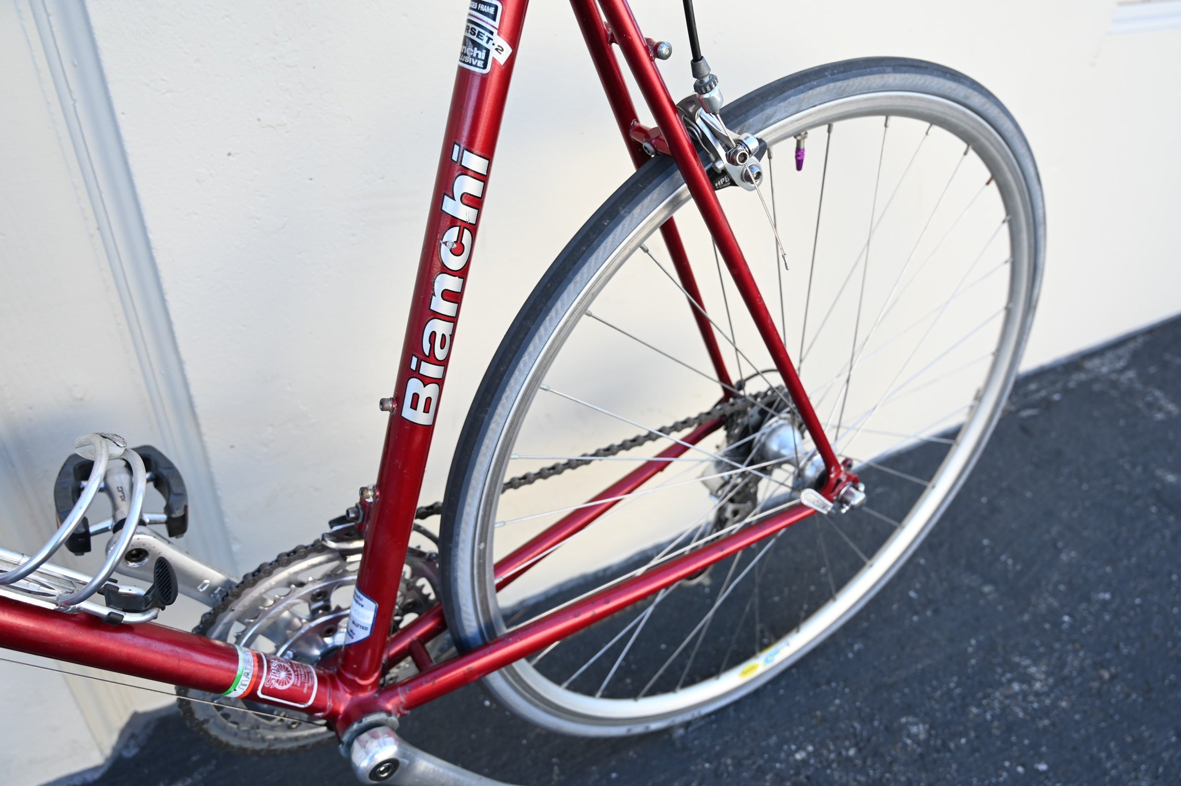 Bianchi Eros Dedacciai Steel Vintage Road Bike with Campagnolo