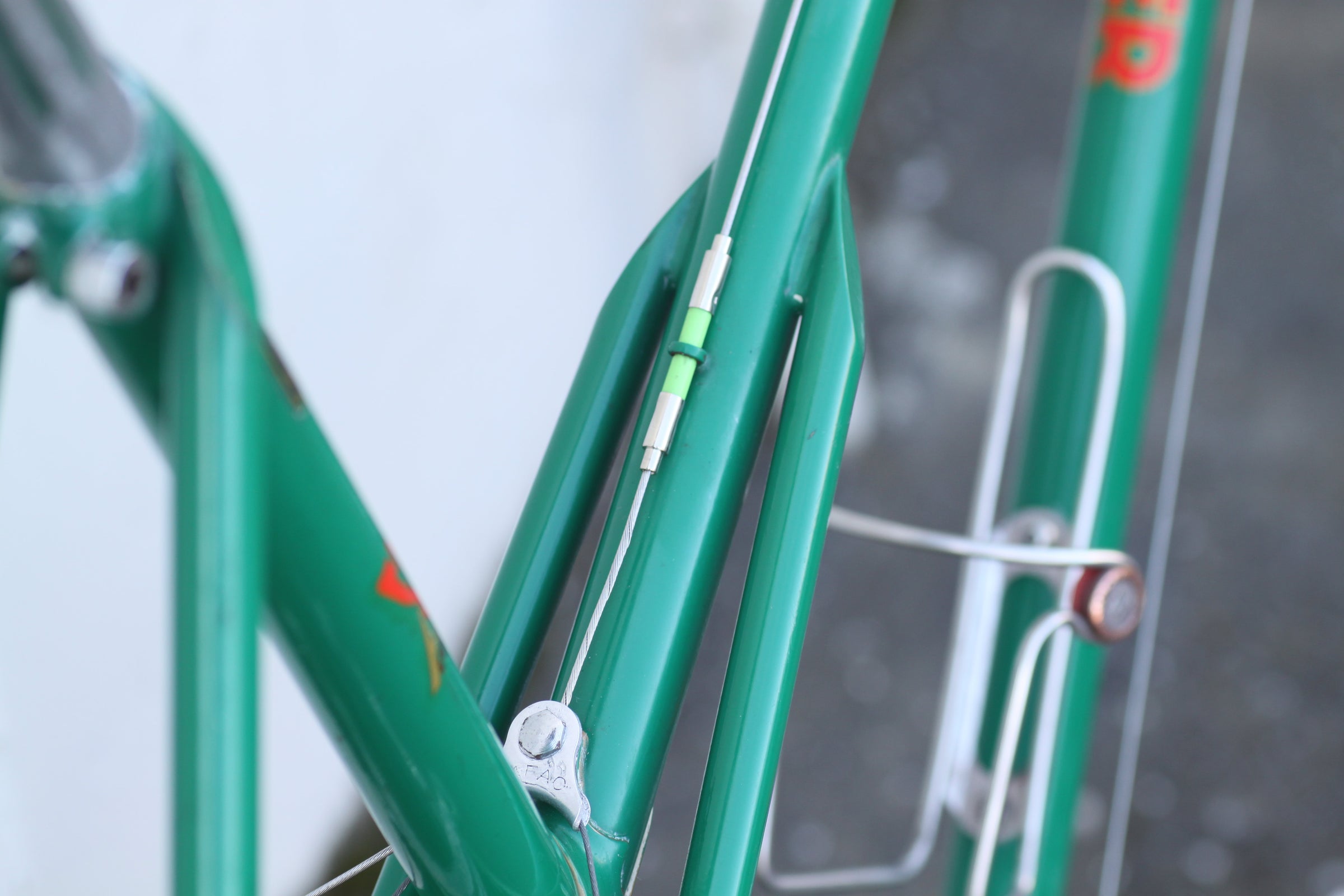 Alex Singer Vintage French Mixte Reynolds 531 Steel green - DKTA | Used ...