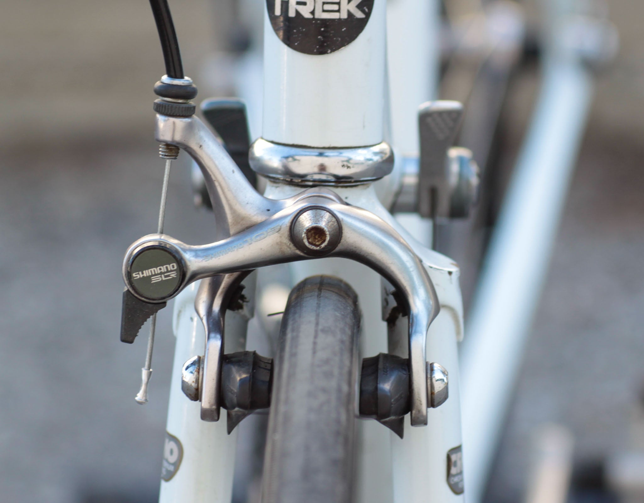 Trek 1200 Aluminum Vintage Road Bike Made in USA white UKUN